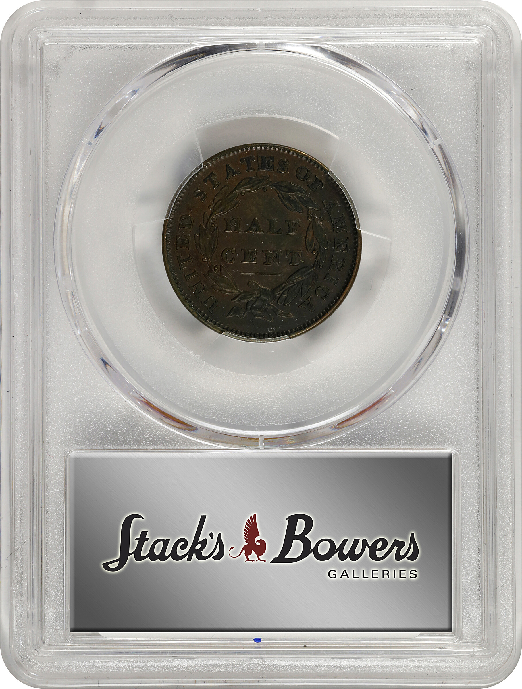 1832 1/2c C-2 MS BN AU55 BN CAC thumbnail 21