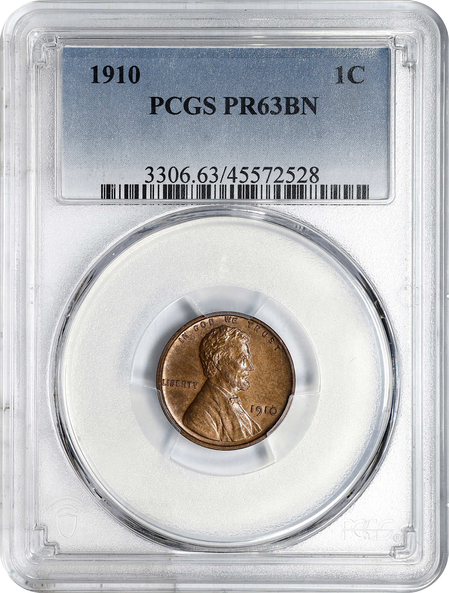 1910 1c Matte Finish PR BN PR63 BN thumbnail 3