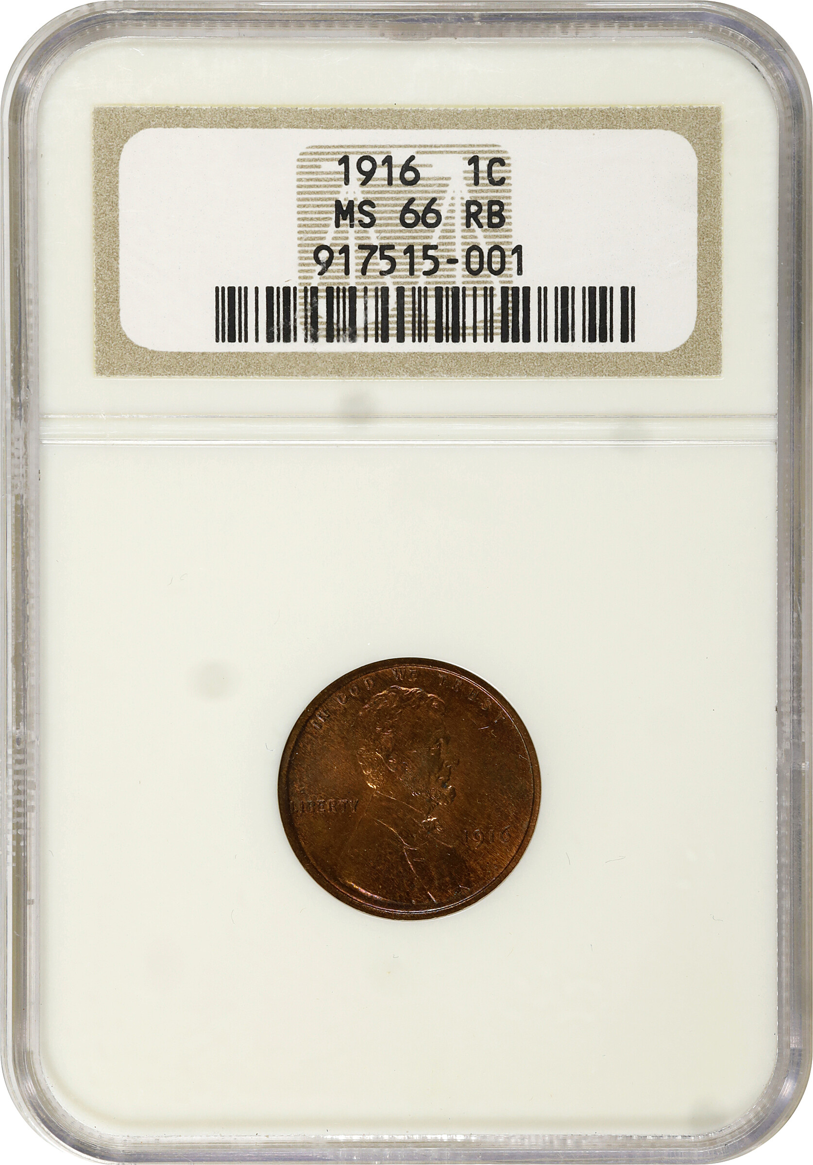 1916 1c MS RB MS66 RB thumbnail 7