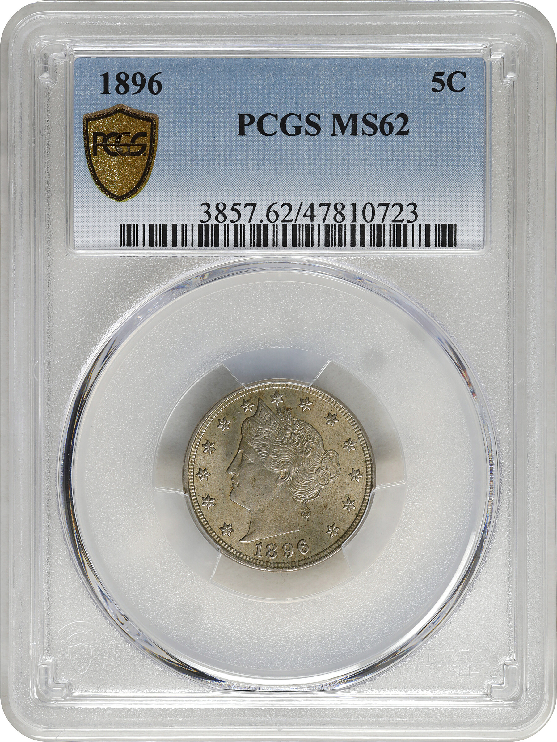 1896 5c MS67 CAC thumbnail 17