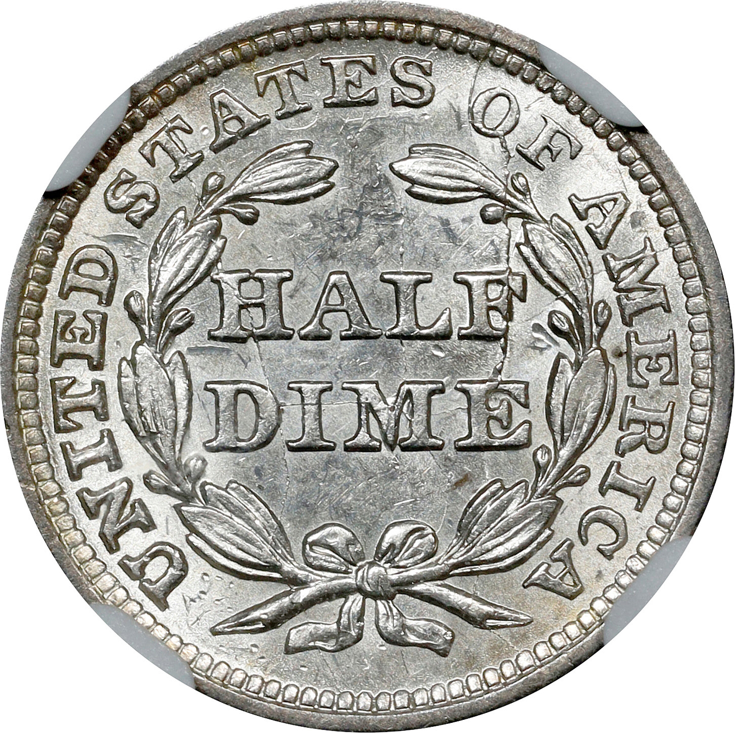 1842 H10c MS62 thumbnail 4