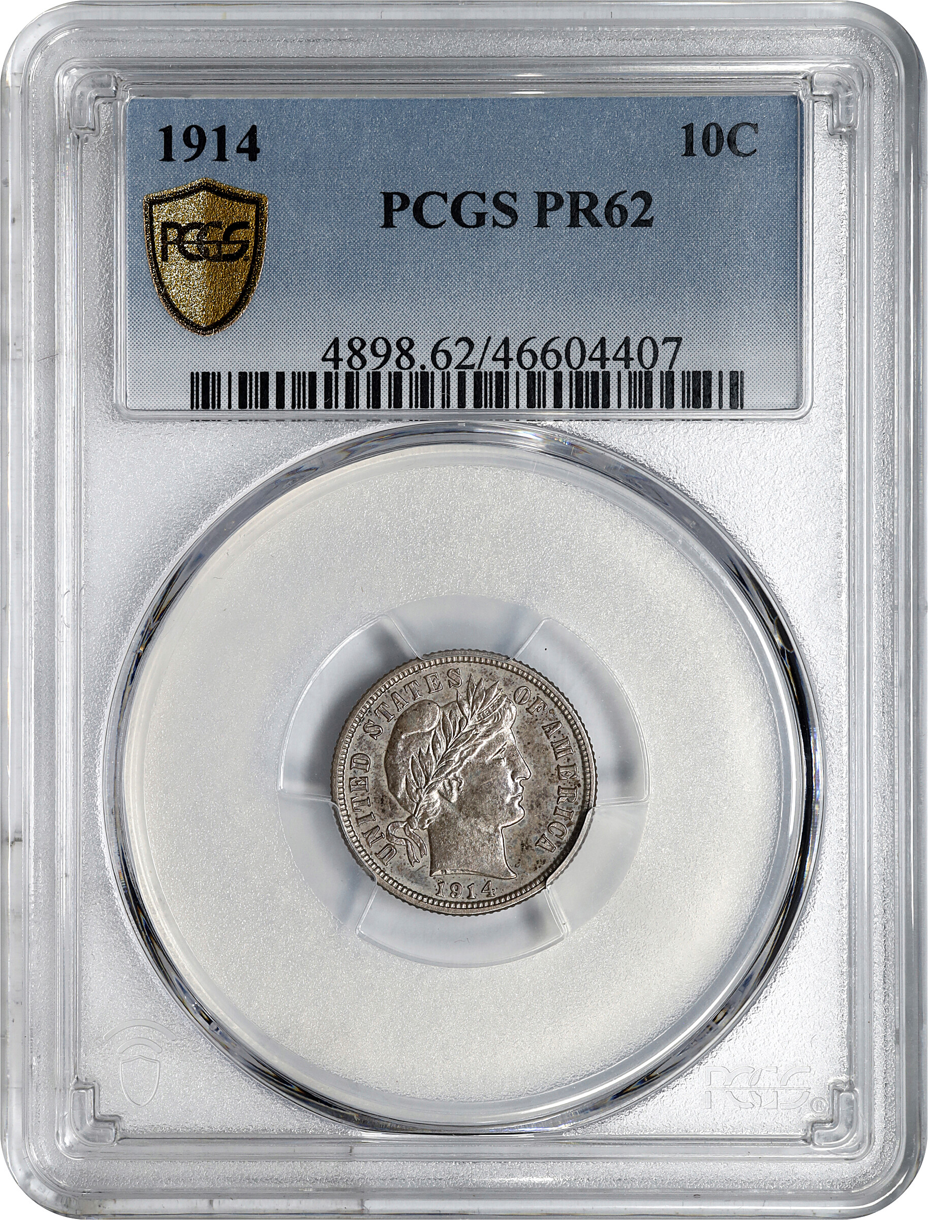 1914 10c AU58 thumbnail 5