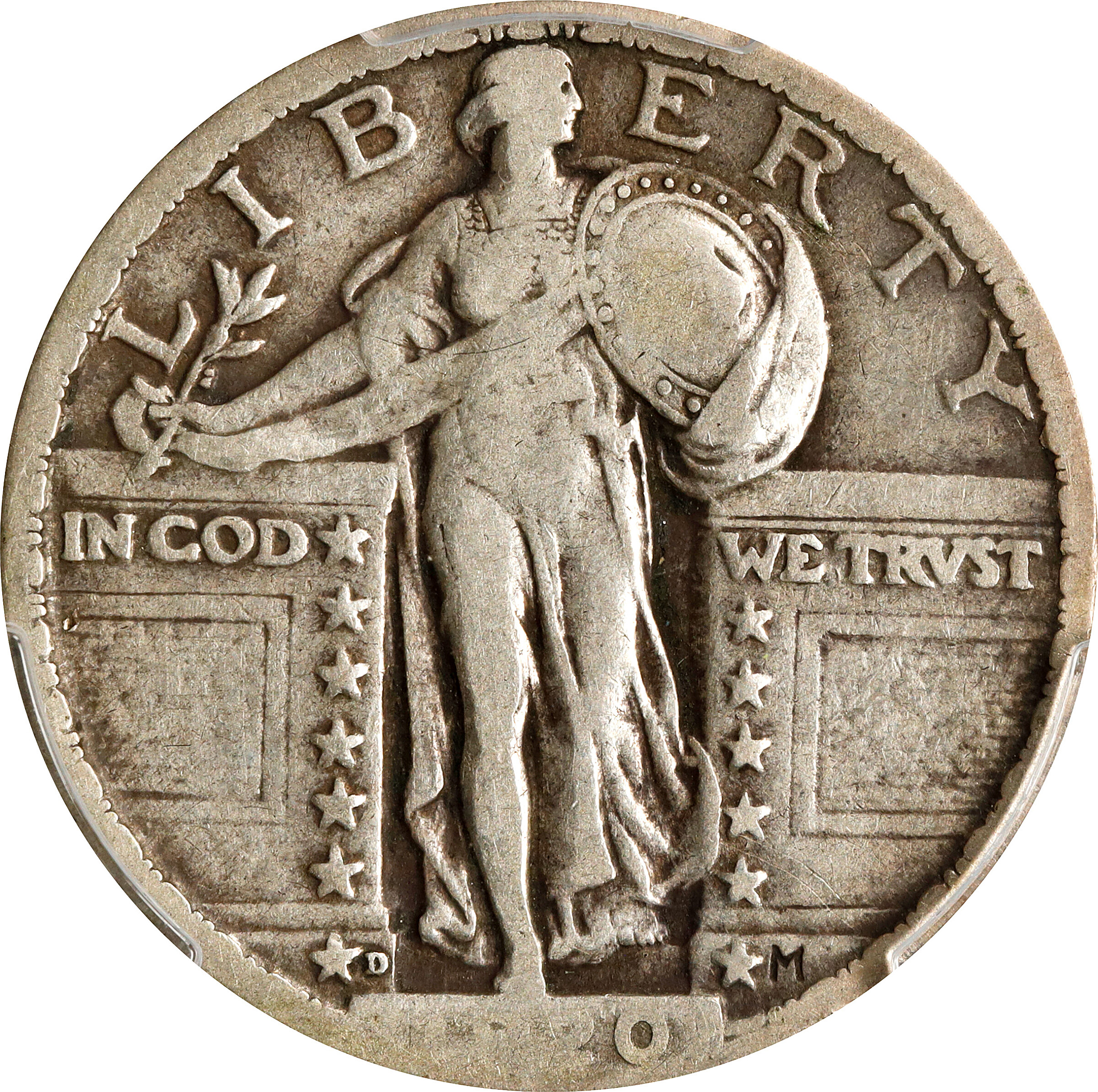 1920-D Standing Liberty Quarter. Fine-15 (PCGS).