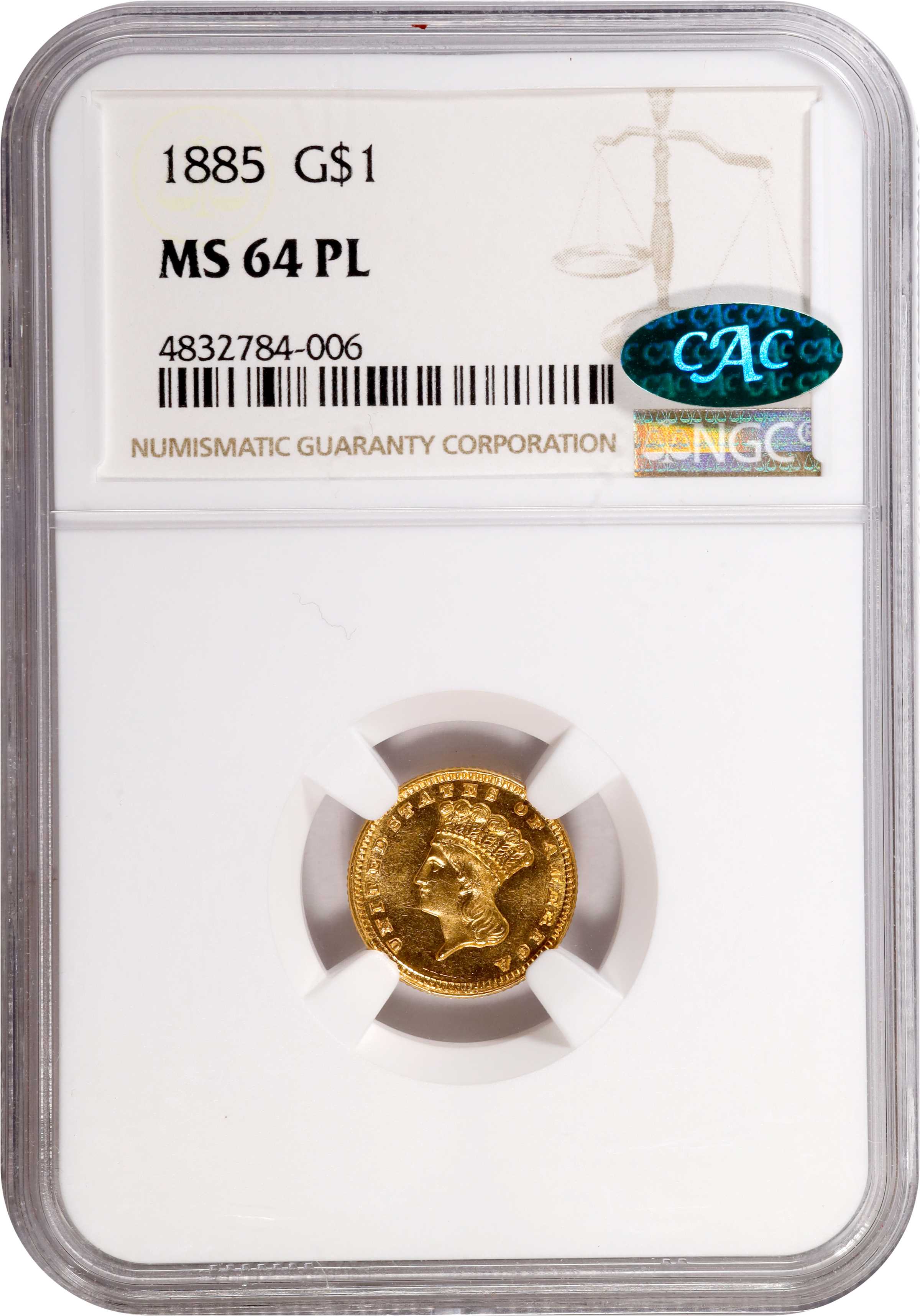1885 G$1 MS PL thumbnail 12