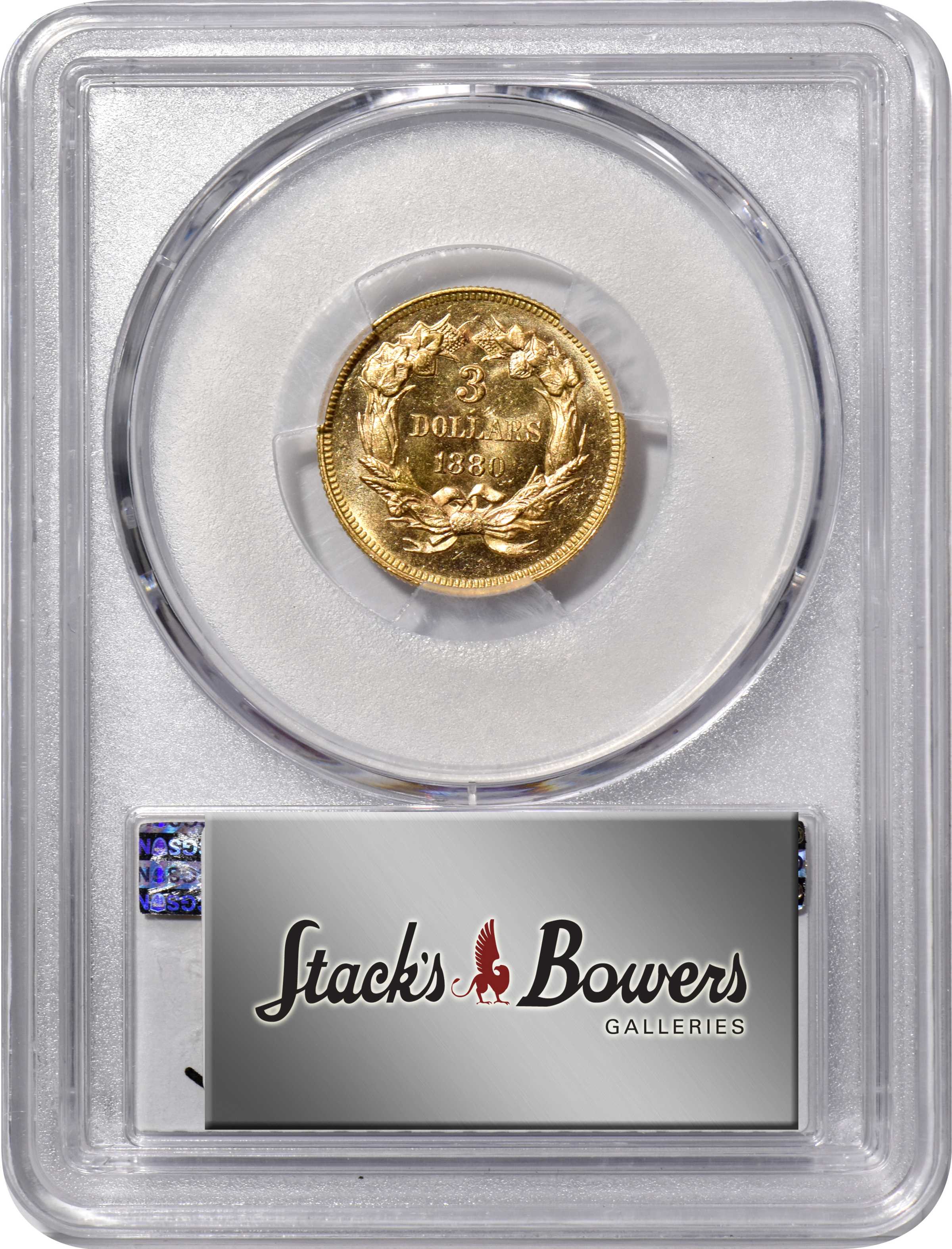 1880 $3  MS PL MS64 PL thumbnail 4