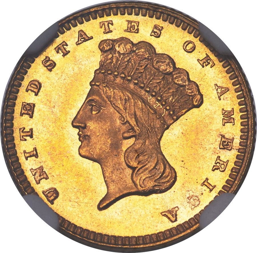1877 G$1 MS PL