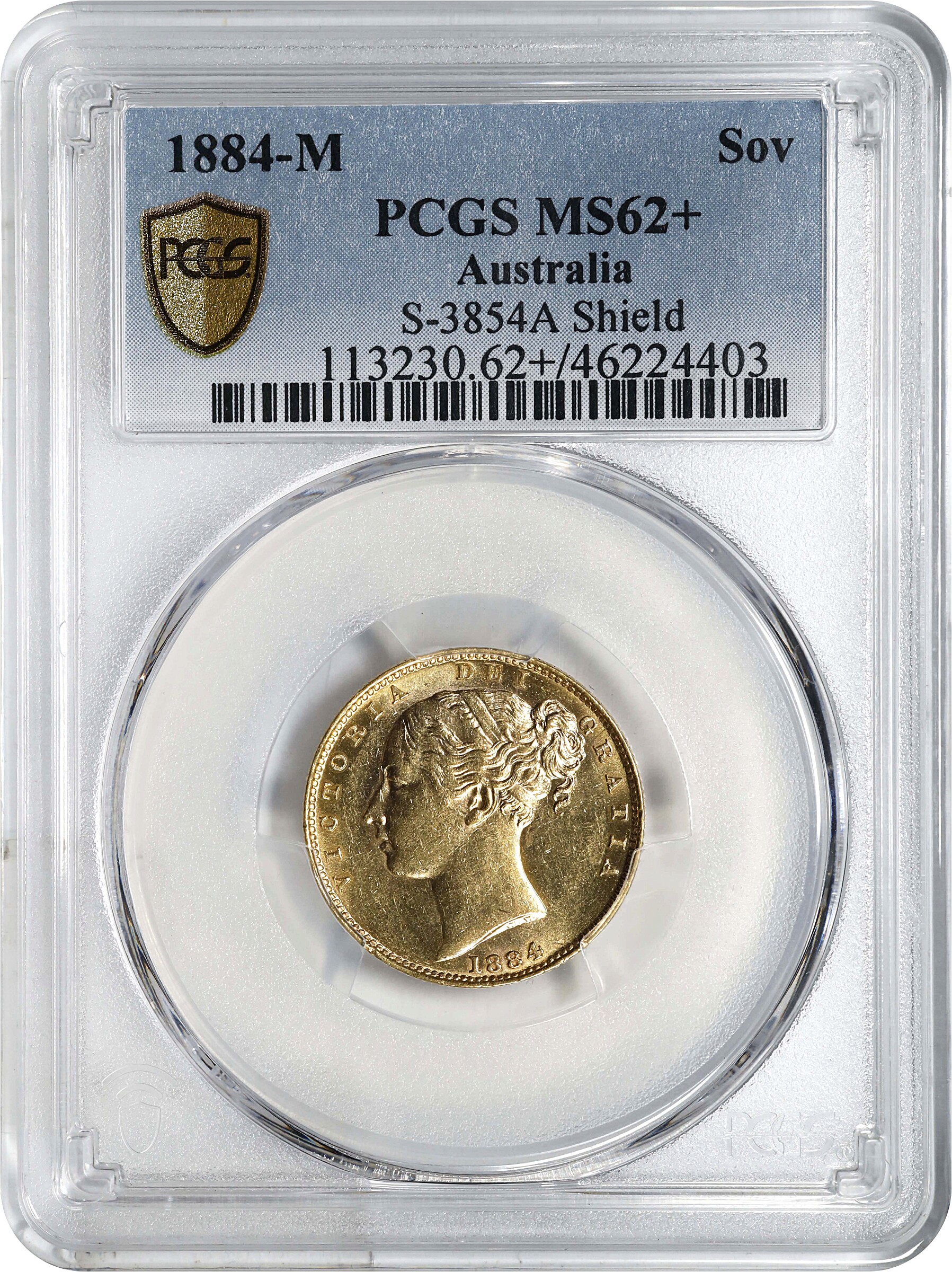 1884-M     Sov    Shield MS (KM #6) VG8 thumbnail 5