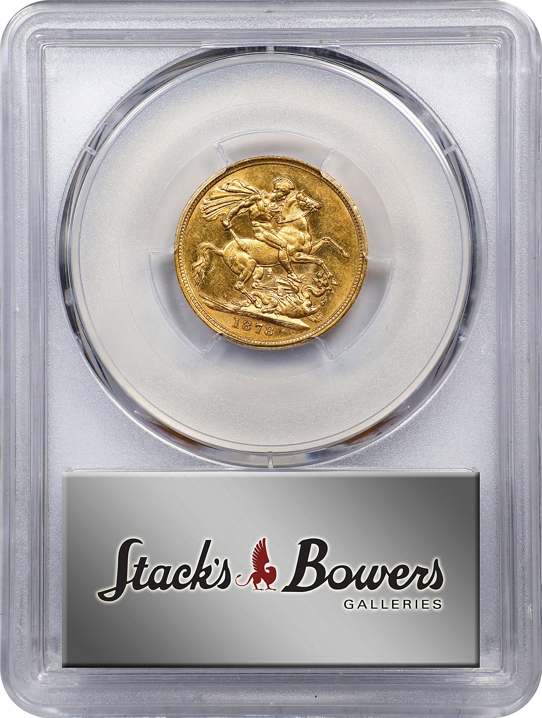 Victoria Sov    Gold, 1855-1901 [Type] MS61 thumbnail 6