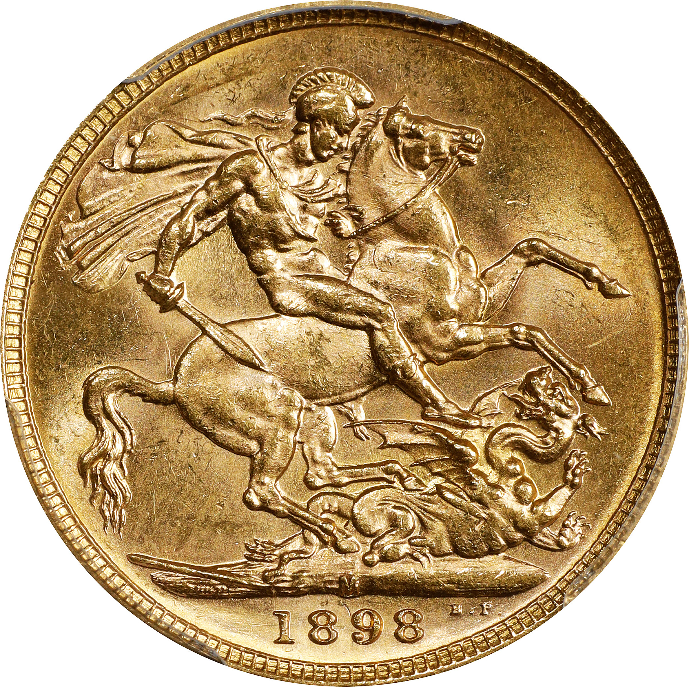 Victoria Sov    Gold, 1855-1901 [Type] MS64 thumbnail 6