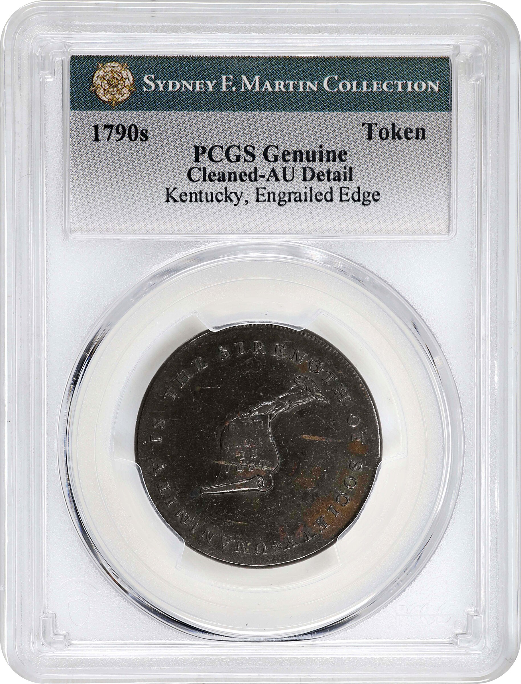 Kentucky Token Engrailed Edge MS BN VF20 BN thumbnail 5