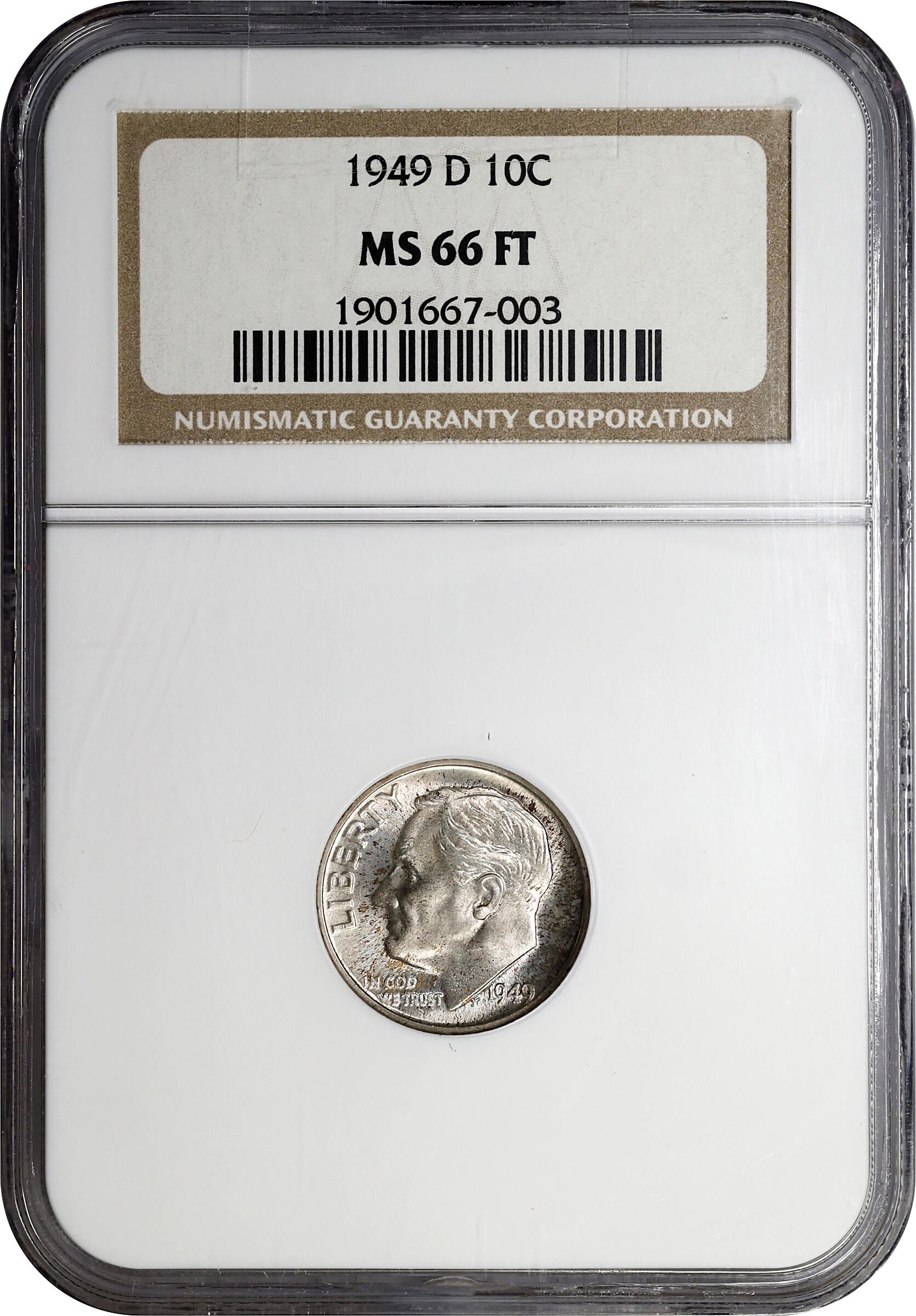 1949-D 10c MS FB MS60 FB thumbnail 19