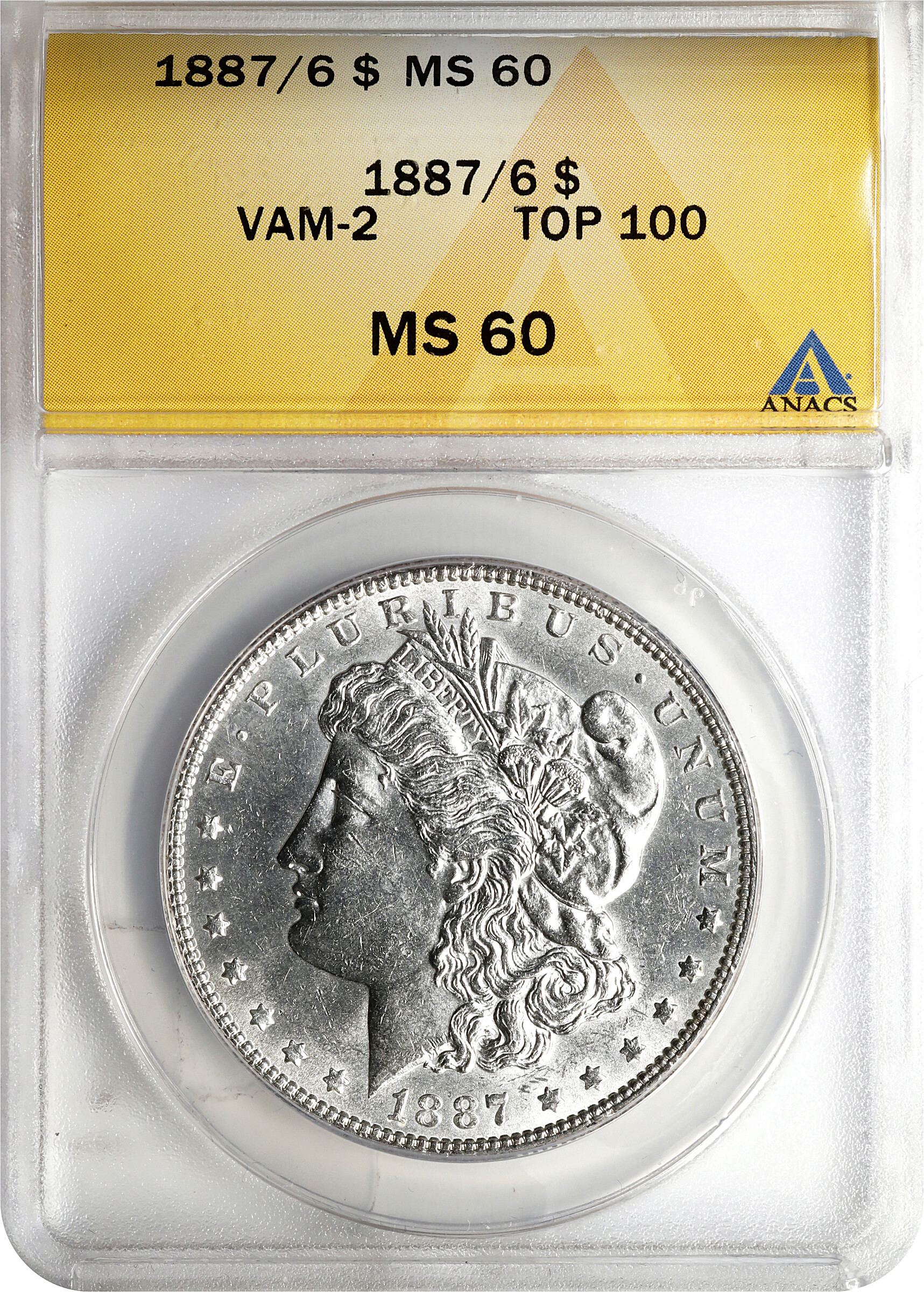 1887/6 $1  Overdate, VAM-2 AG2 thumbnail 21