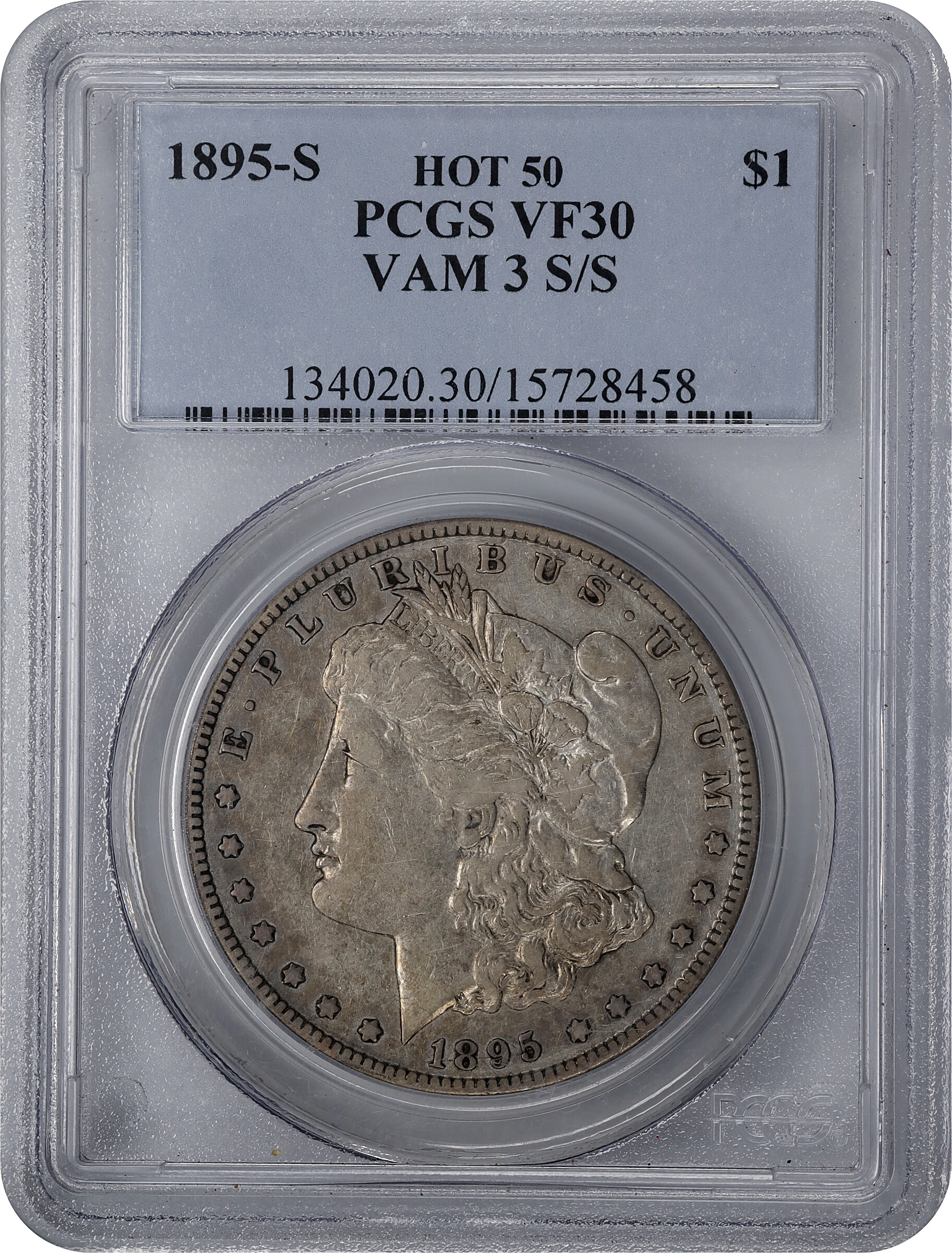 1895-S/S $1  Repunched Mintmark, VAM-3 VG10 thumbnail 21