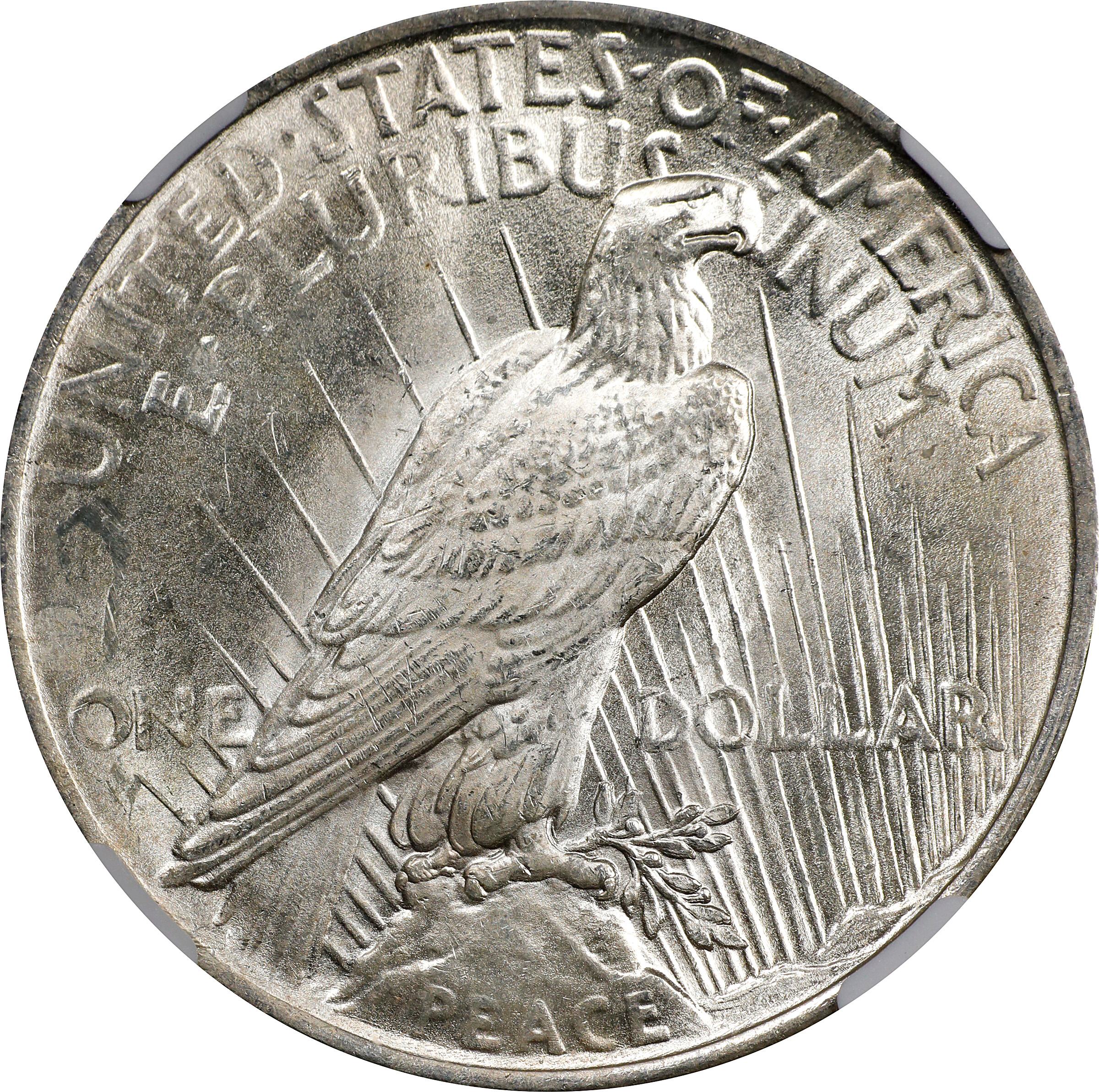 1922 $1  Doubled Wing, Die Pair 1, VAM-7.1 MS60 thumbnail 22