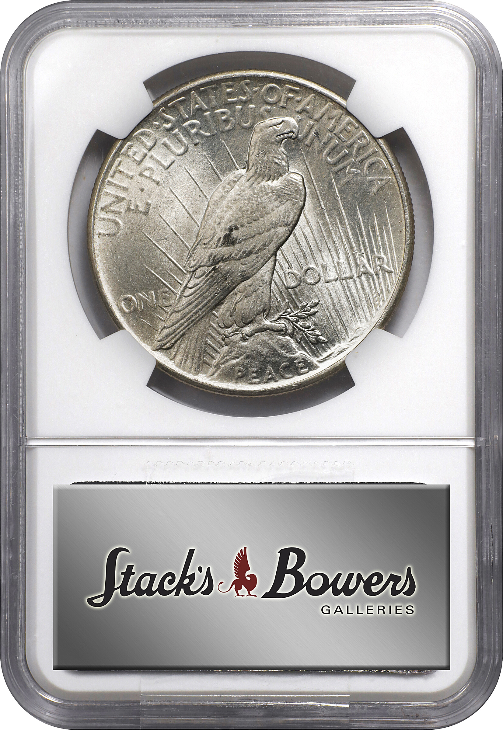 1925 $1  Tiara Die Gouge, VAM-1A1 AU50 thumbnail 11