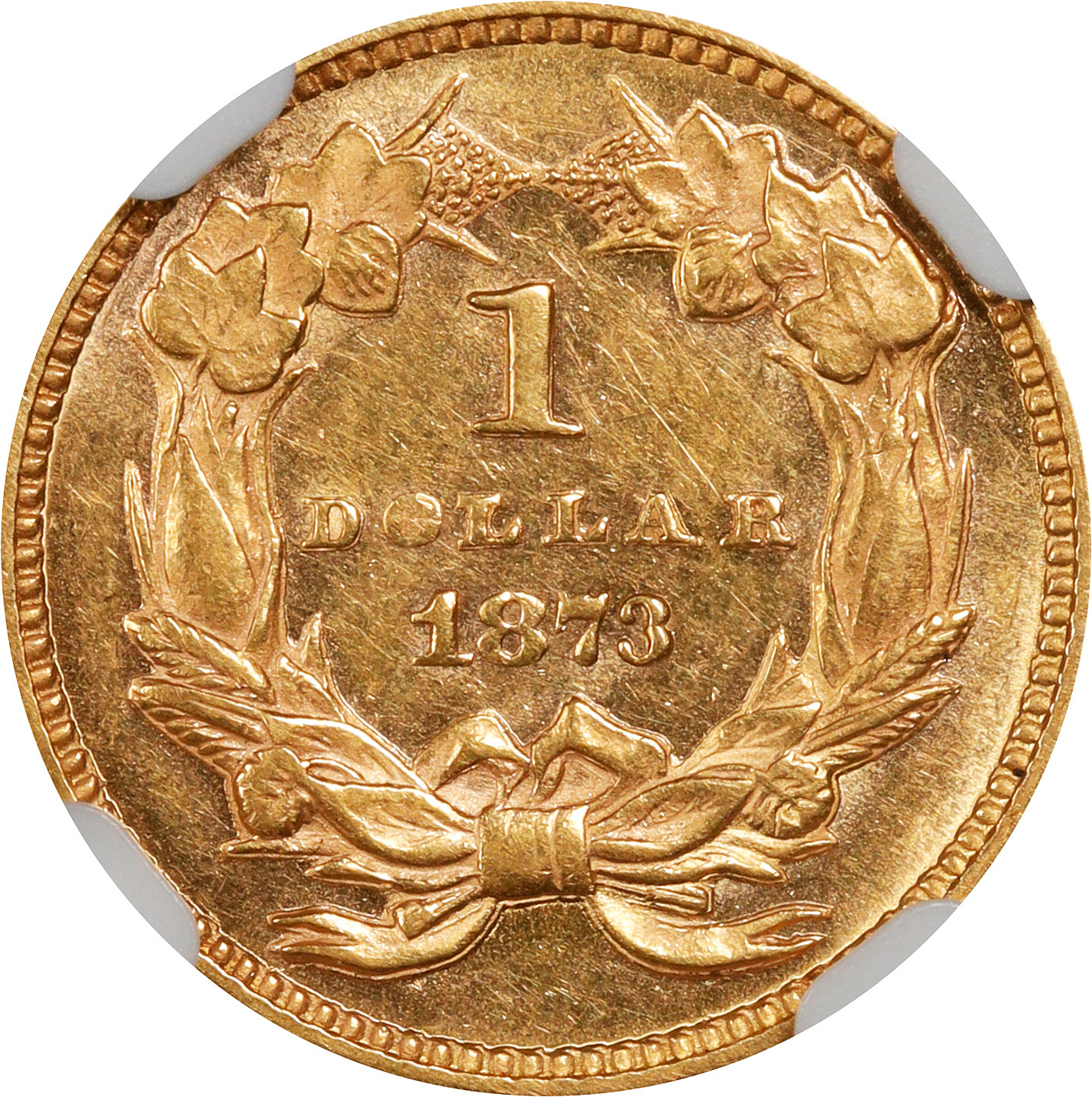 1873 G$1 Open 3 MS PL thumbnail 19
