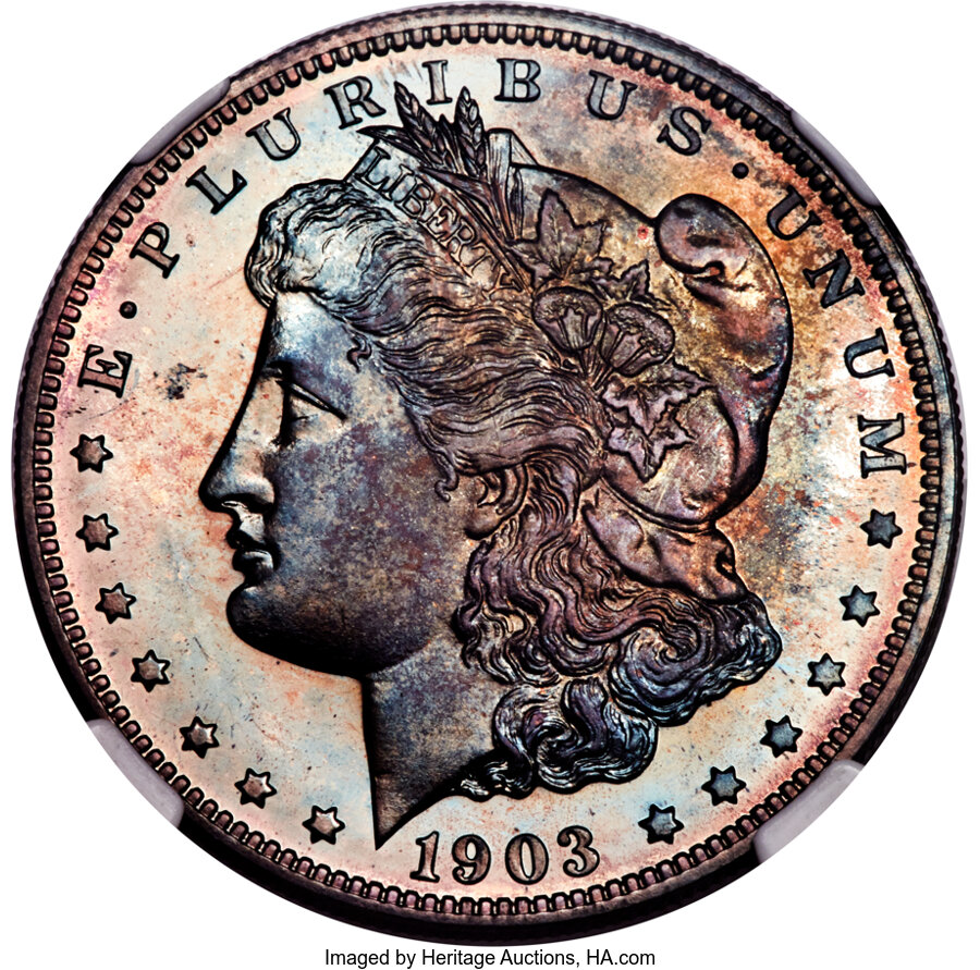 1903 $1 PR68 NGC....