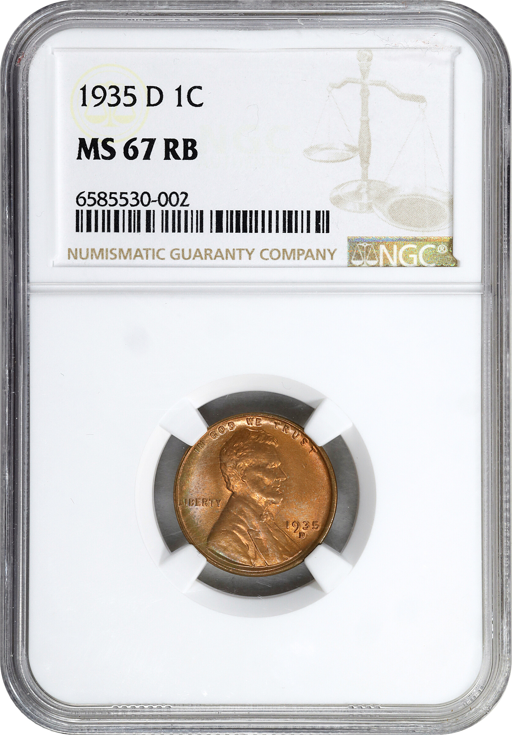1935-D 1c MS RB MS63 RB thumbnail 15
