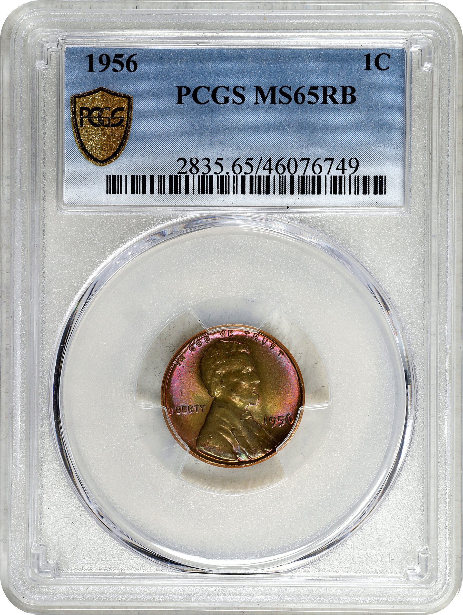 1956 1c MS RB MS65 RB thumbnail 3
