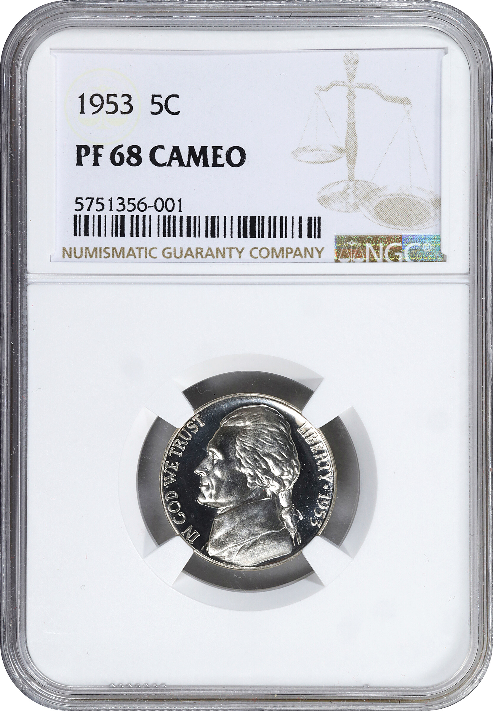 1953 5c PR CAM PR68 CAM thumbnail 10