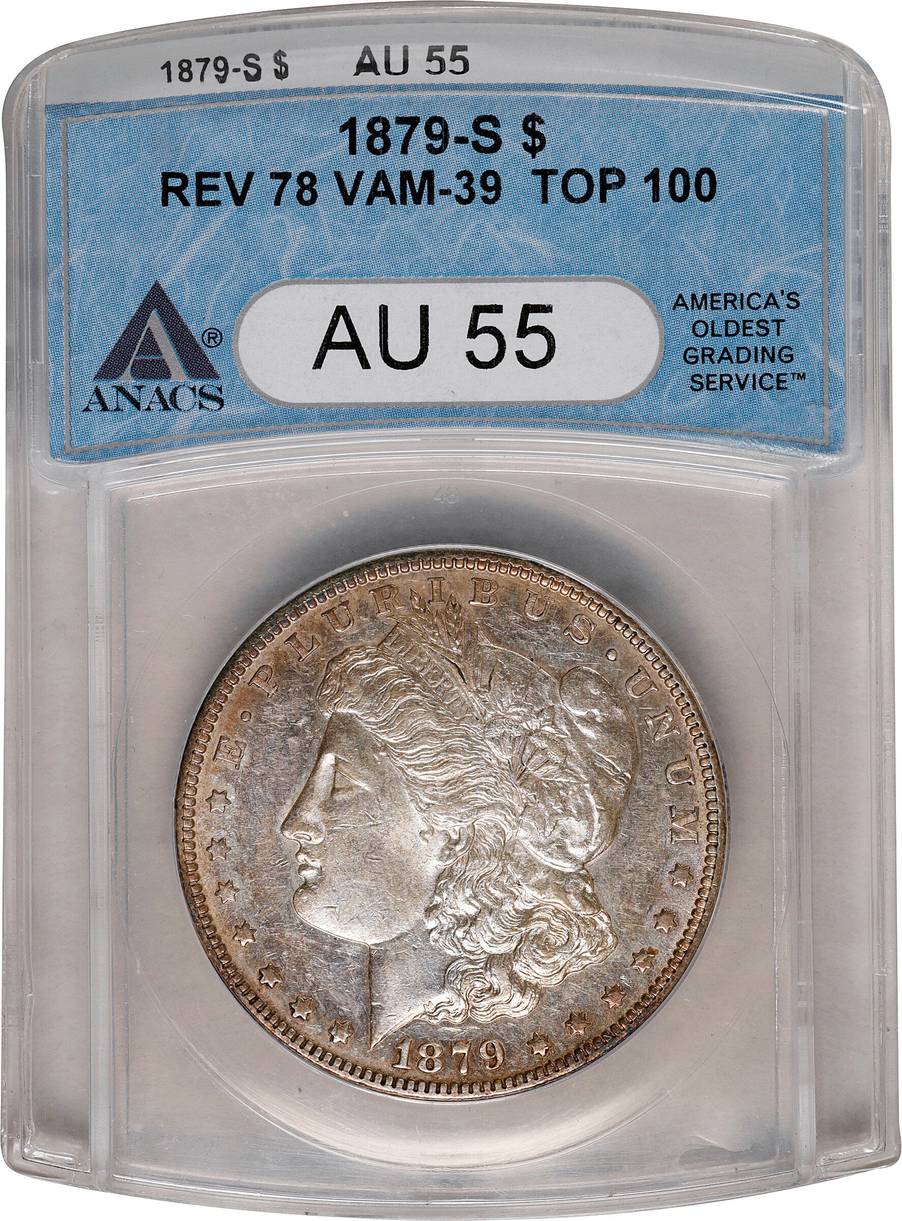 1879-S $1  Reverse of 1878, VAM-39 VF30 thumbnail 25