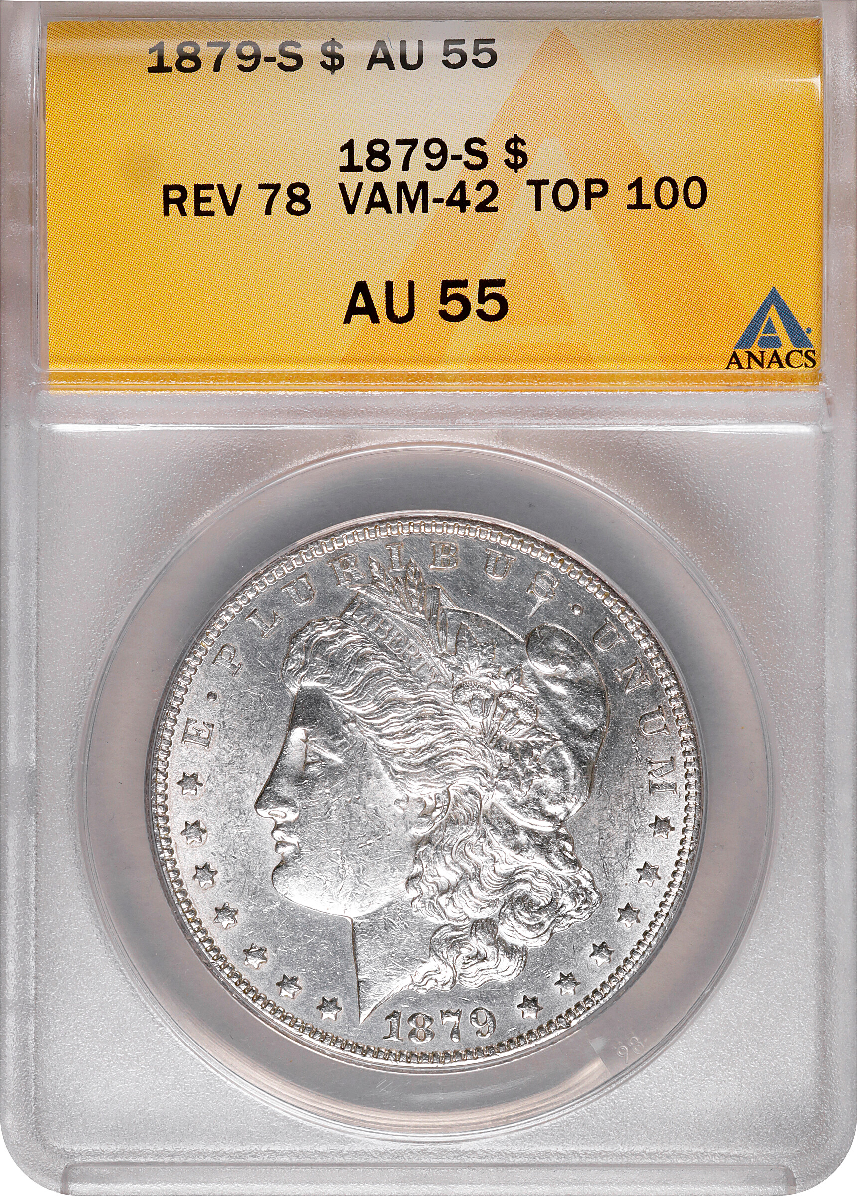 1879-S $1  Reverse of 1878, VAM-42 F12 thumbnail 16