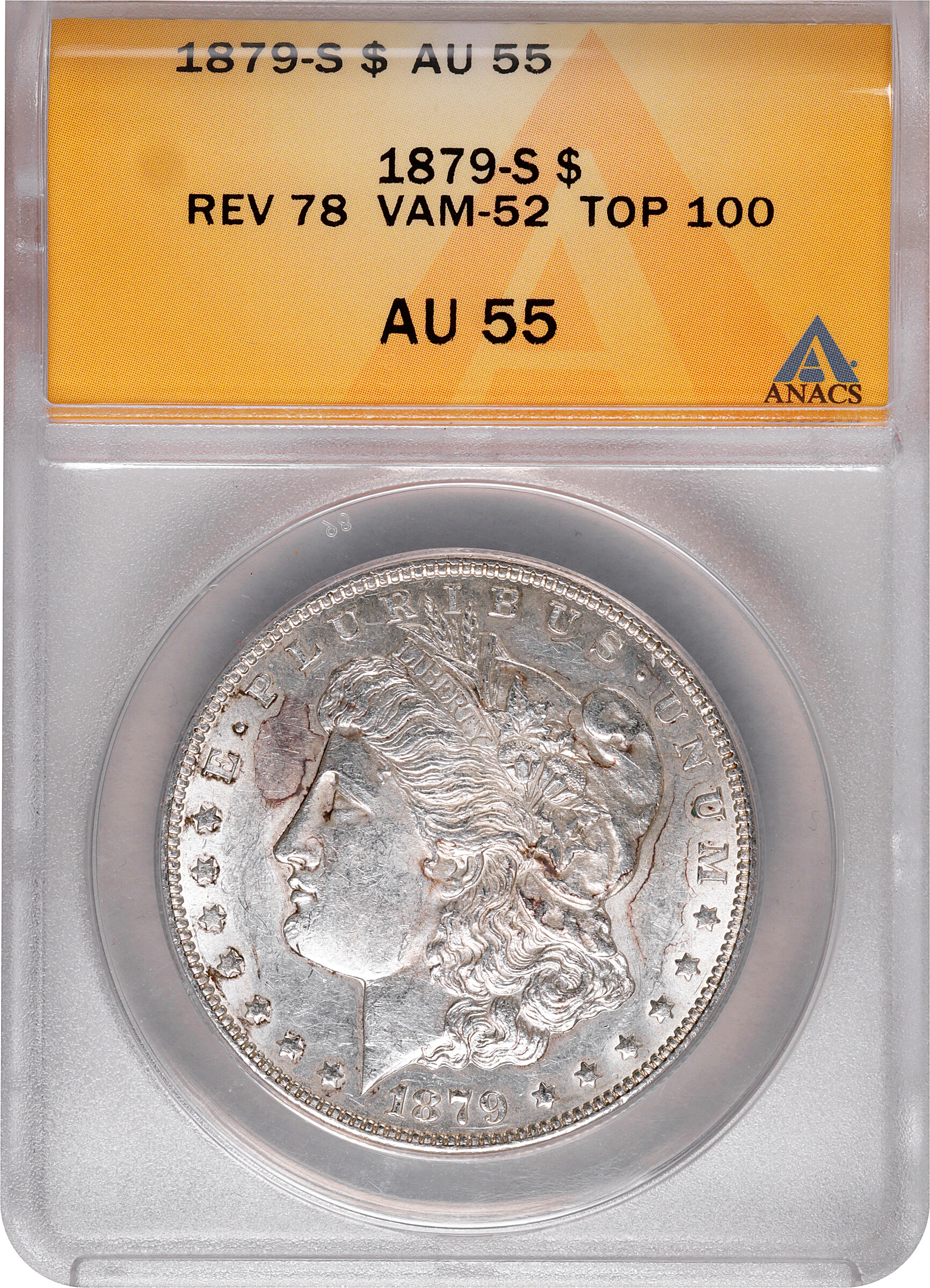 1879-S $1  Reverse of 1878, VAM-52 VF20 thumbnail 13