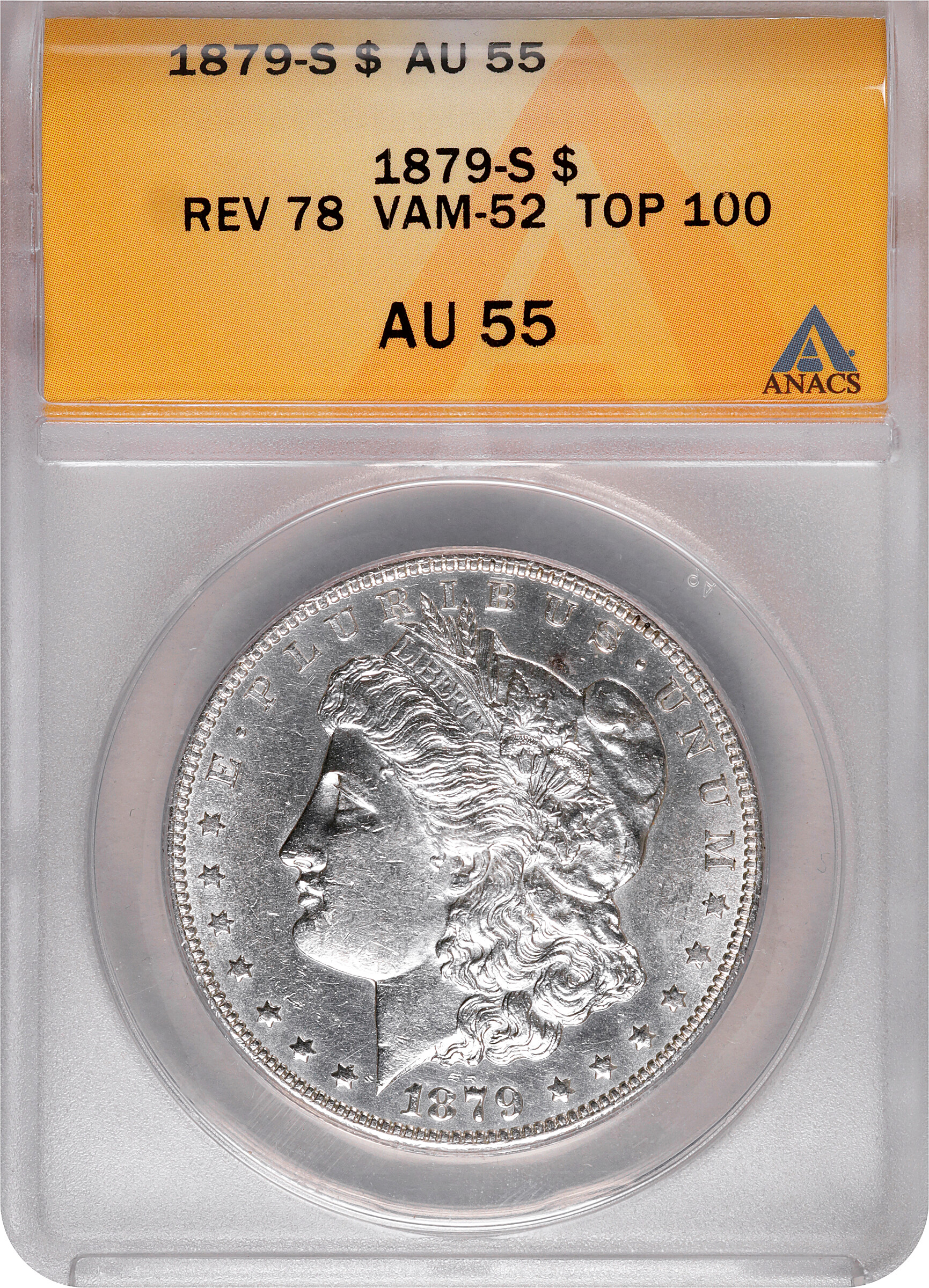1879-S $1  Reverse of 1878, VAM-52 VF20 thumbnail 17