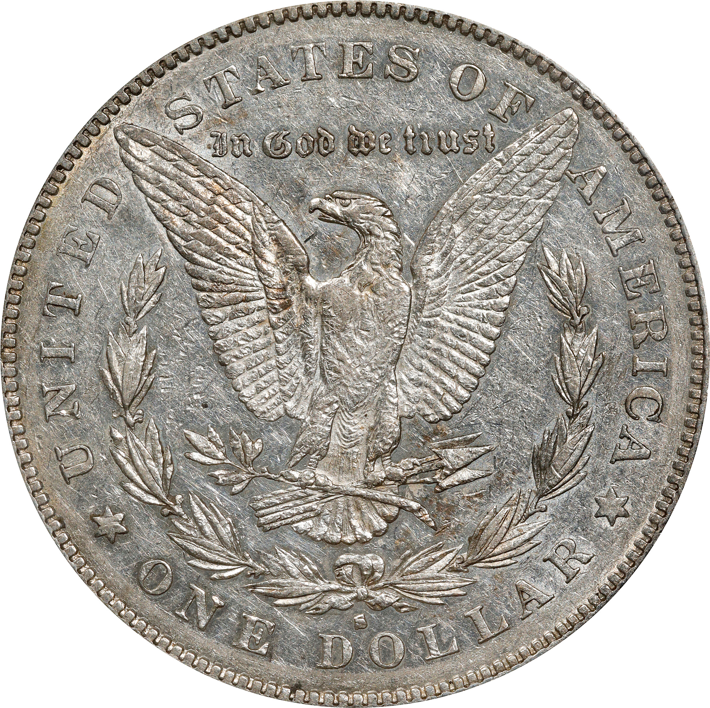 1879-S $1  Reverse of 1878, VAM-46 AU50 thumbnail 2