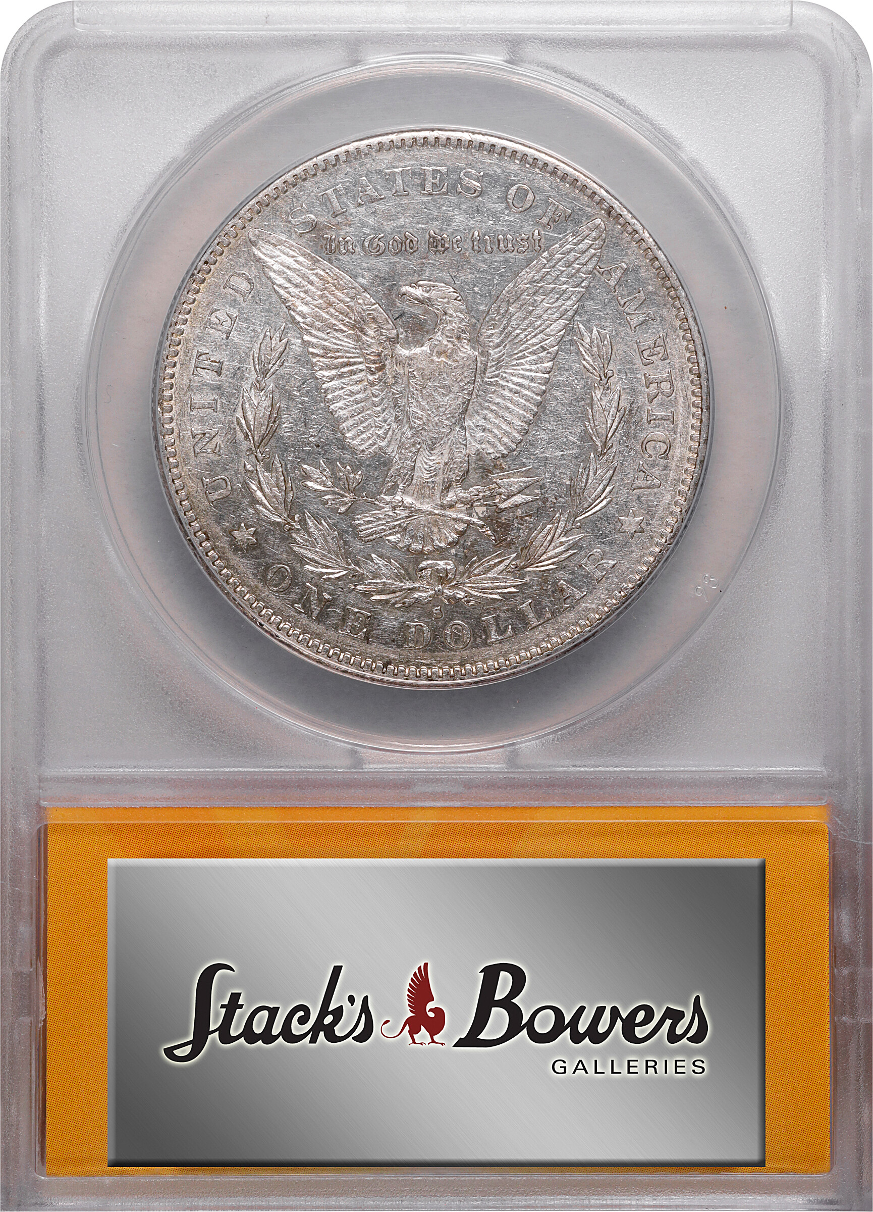 1879-S $1  Reverse of 1878, VAM-46 AU50 thumbnail 4