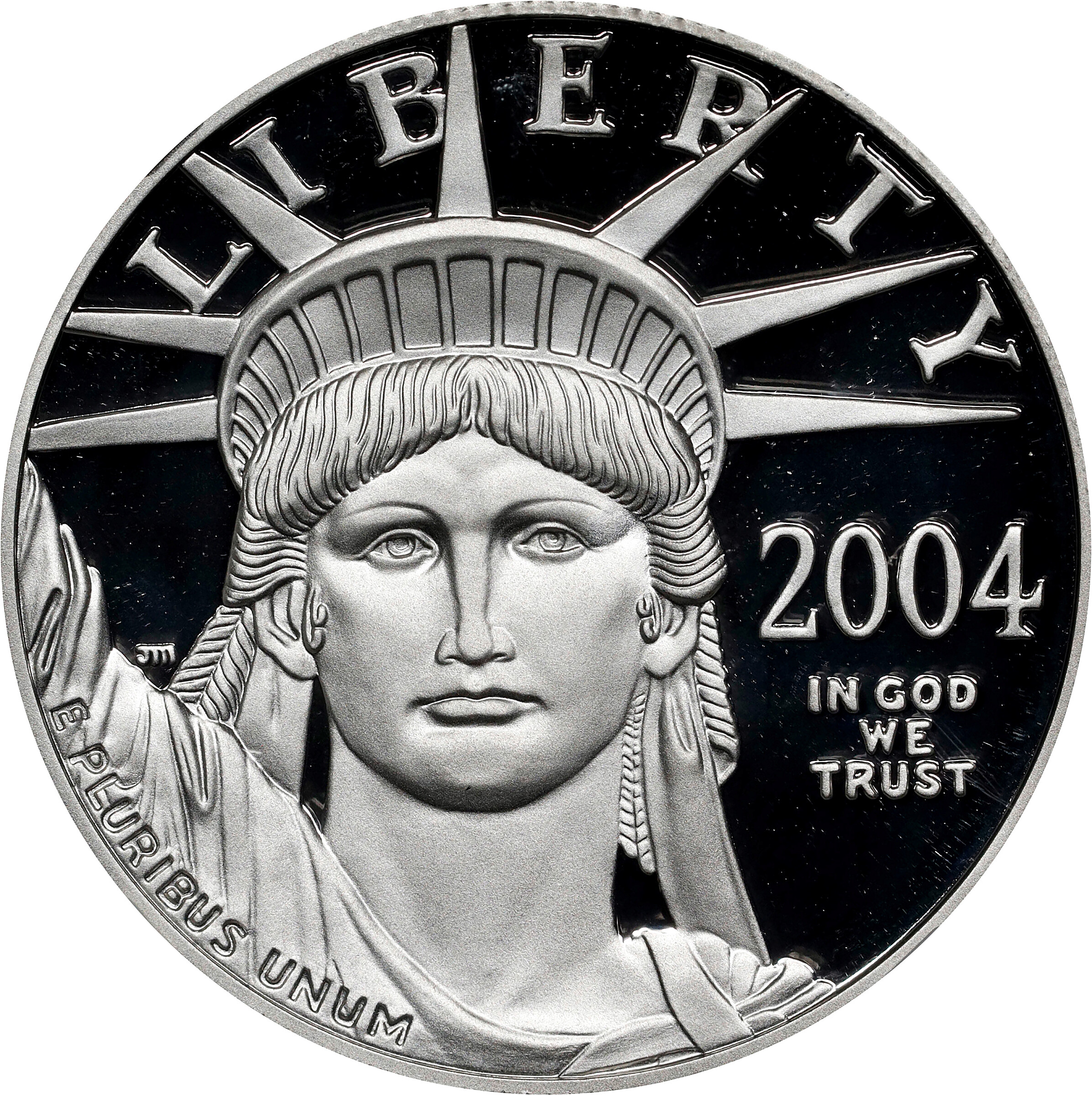 2004-W One-Ounce Platinum Eagle. Proof-70 Ultra Cameo (NGC).