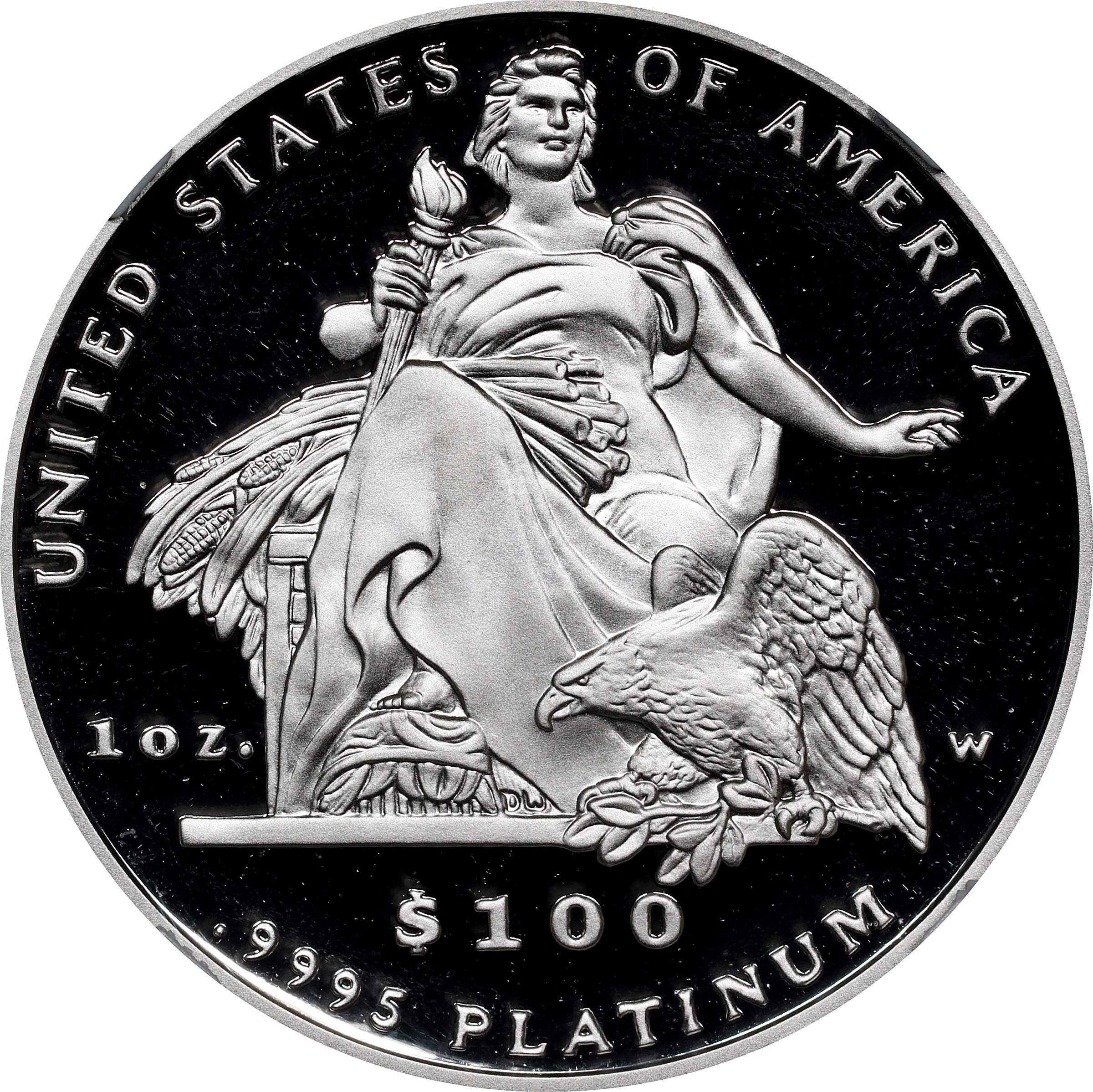 2004-W P$100  Platinum Eagle PR DCAM OGP thumbnail 5