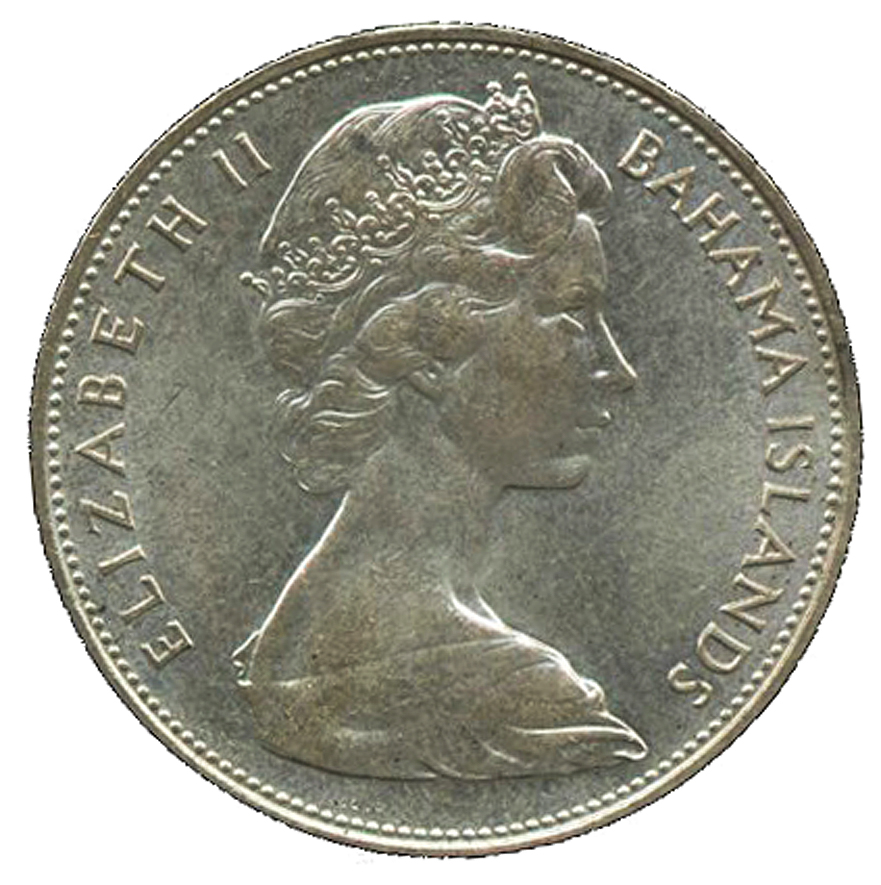 1966 5 Do Minted in 1966-1967; London Mint MS