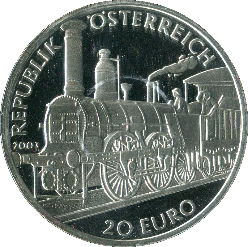 2003 20 Eu Proof PR