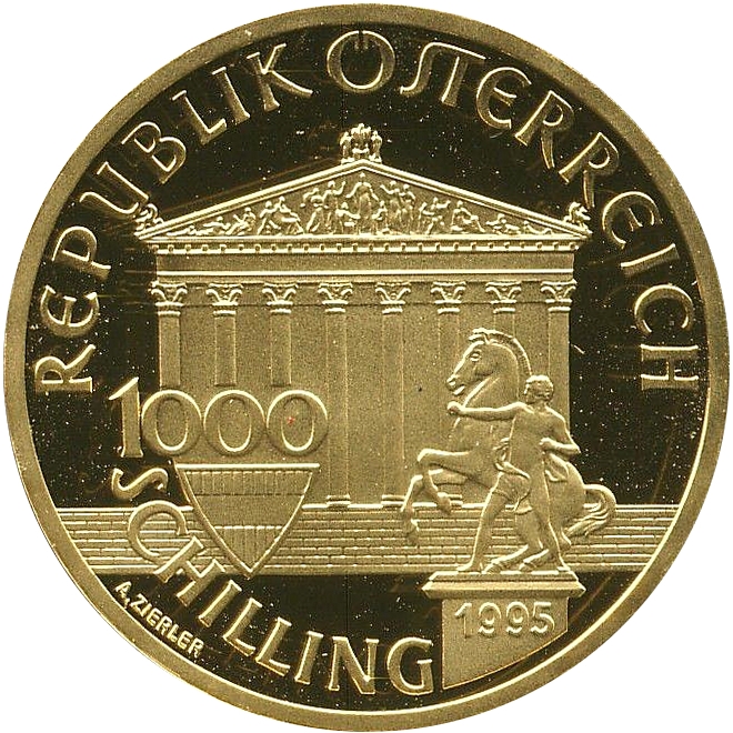 1995 1000 Sc Proof PR