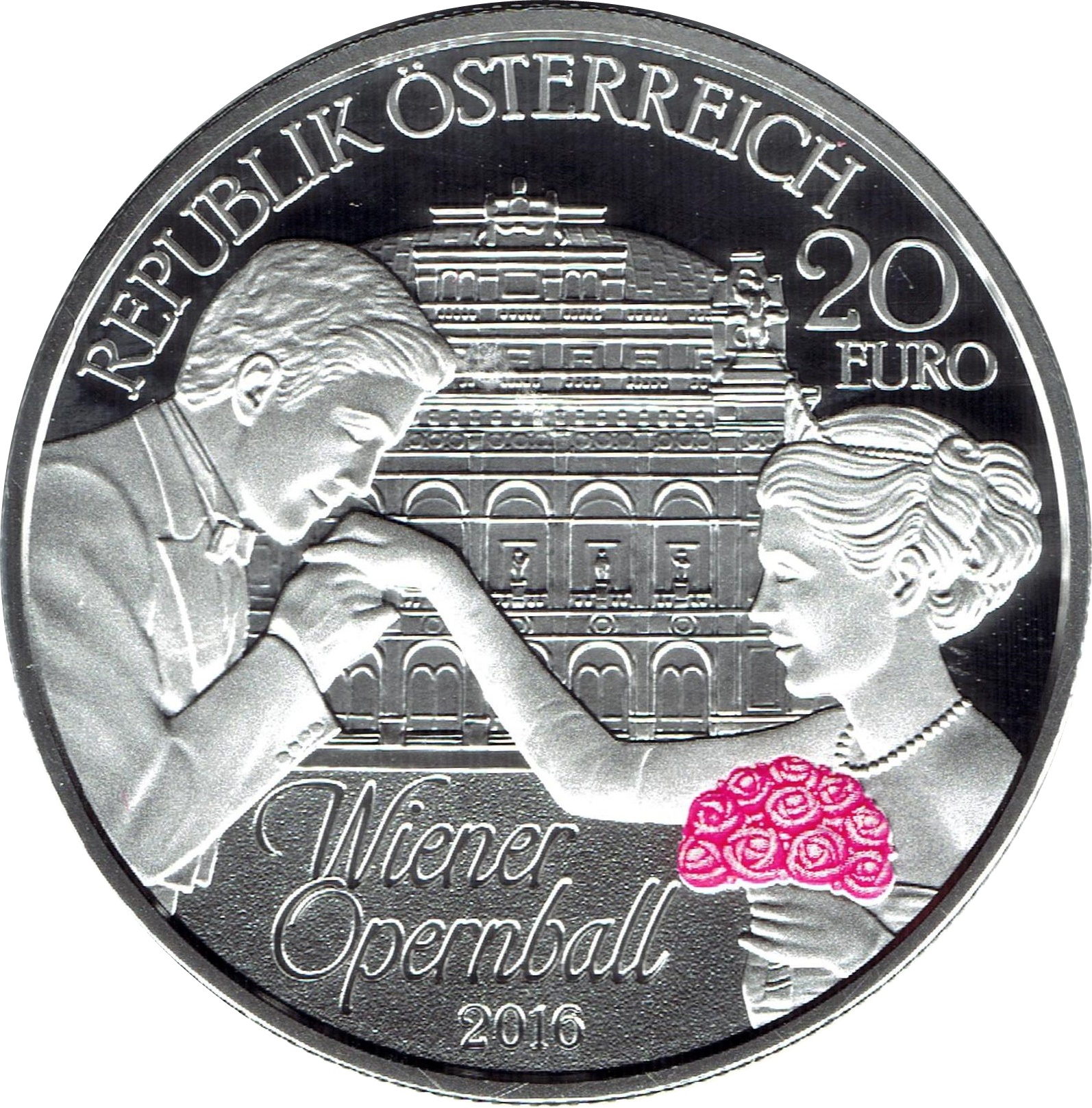 2016 20 Eu Proof in mint box PR