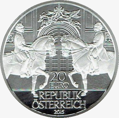 2015 20 Eu Proof in mint box PR