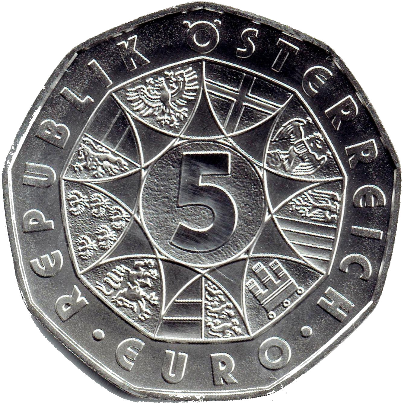 2017 5 Eu special uncircuated  in orig. mint folder MS