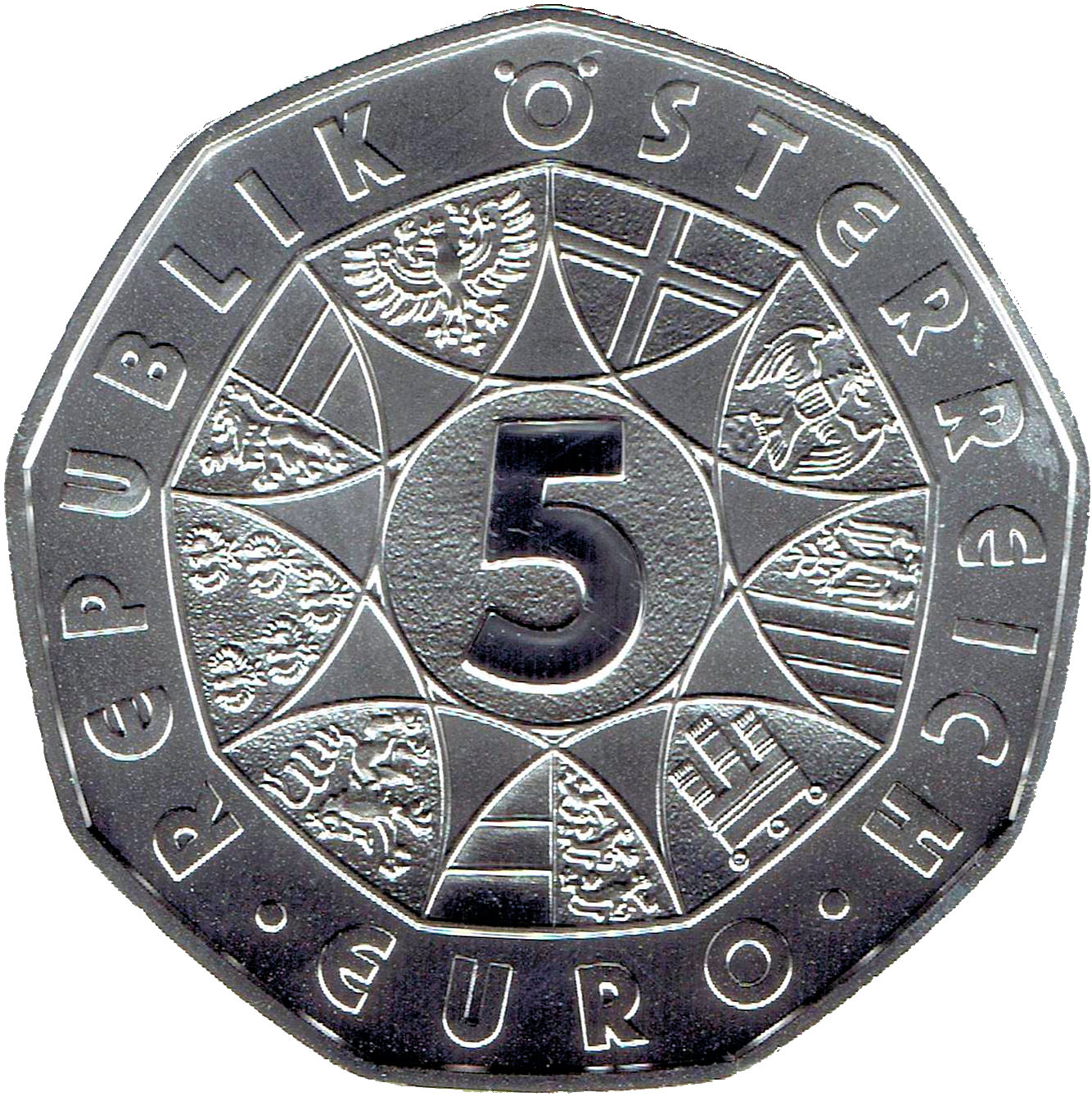 2017 5 Eu Special Uncirculated in Folder MS