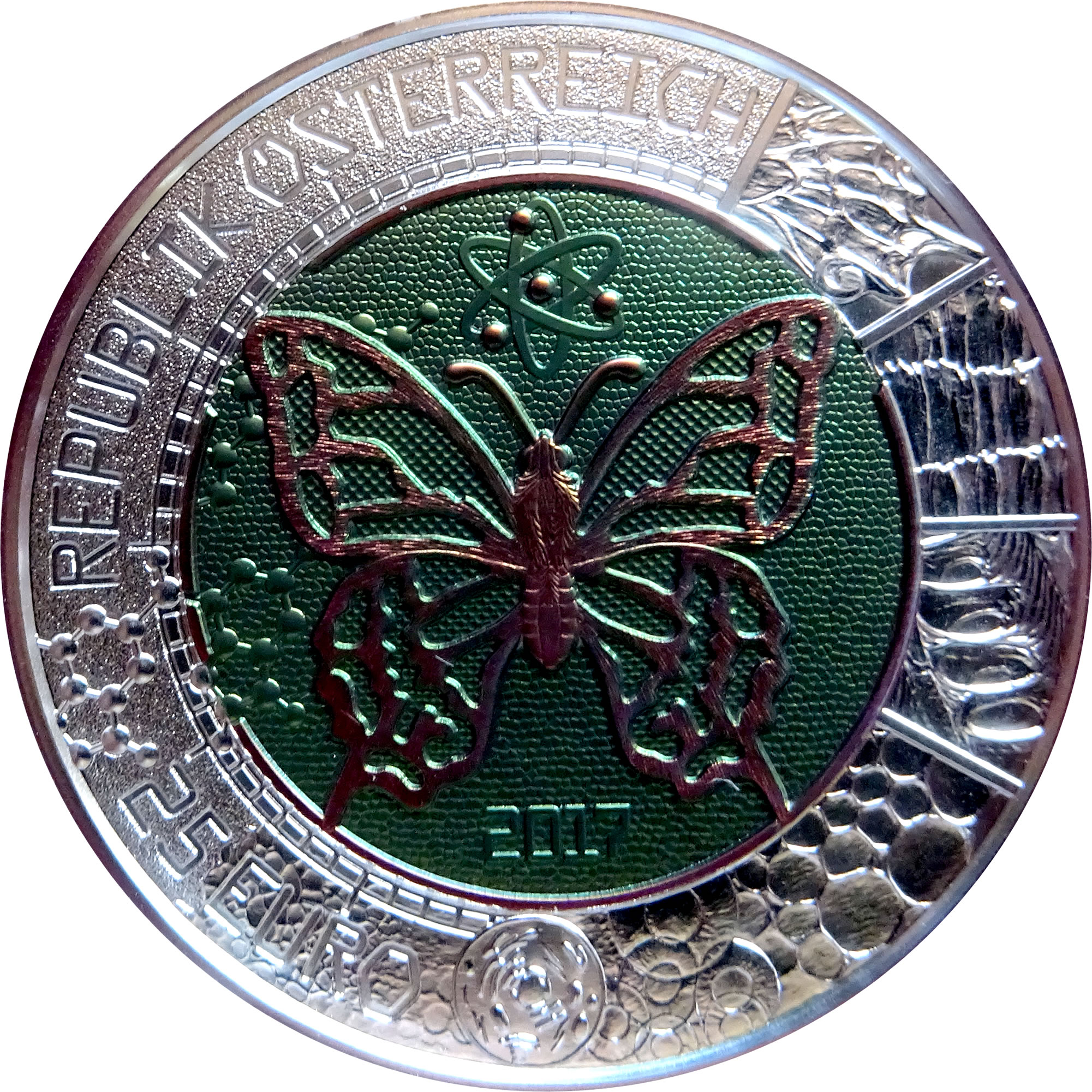 2017 25 Eu Special Uncirculated MS