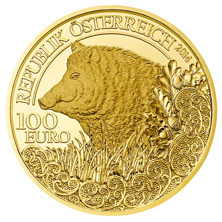 2014 100 Eu Proof PR