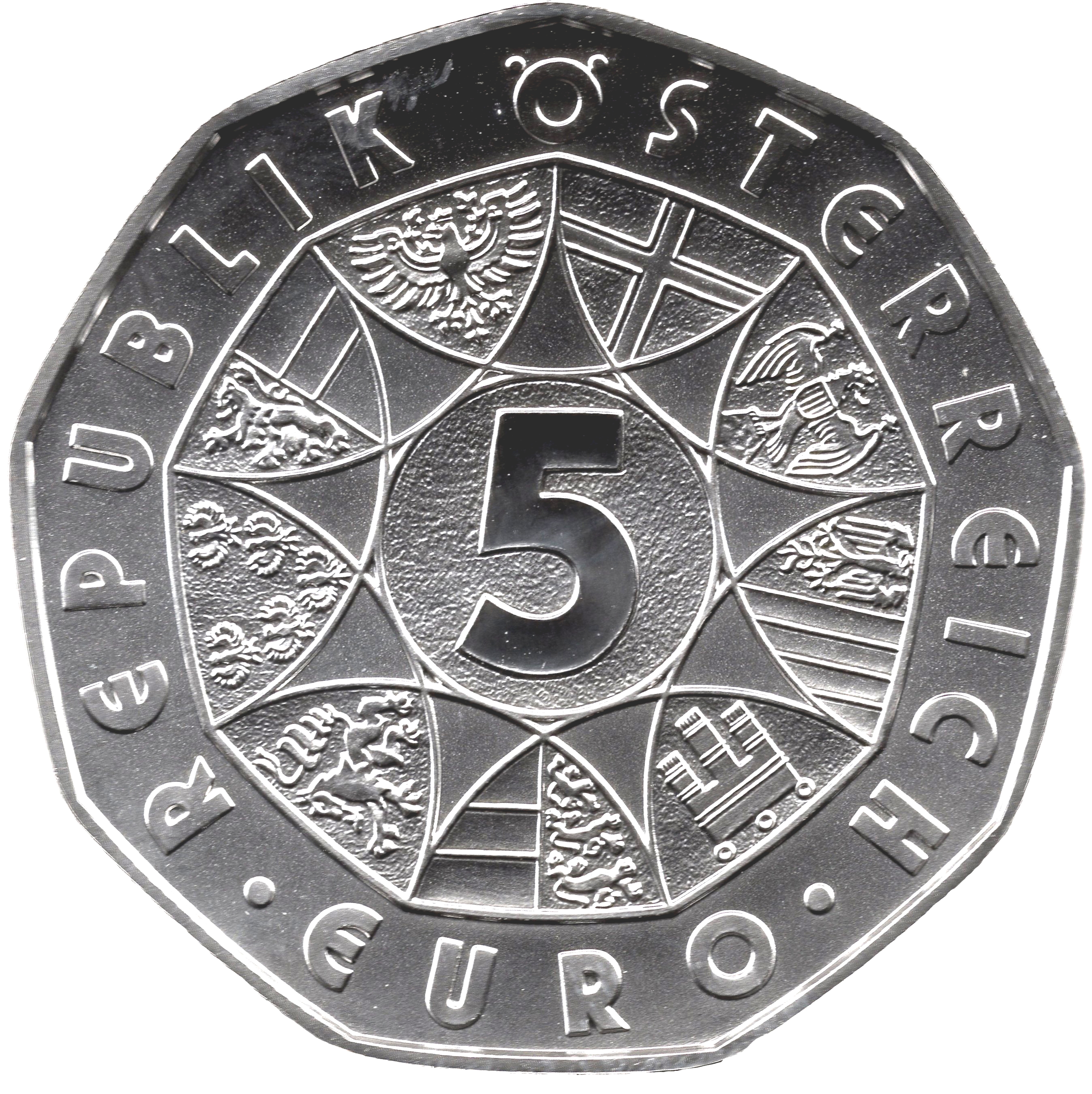 2018 5 Eu Special Uncirculated in Folder MS