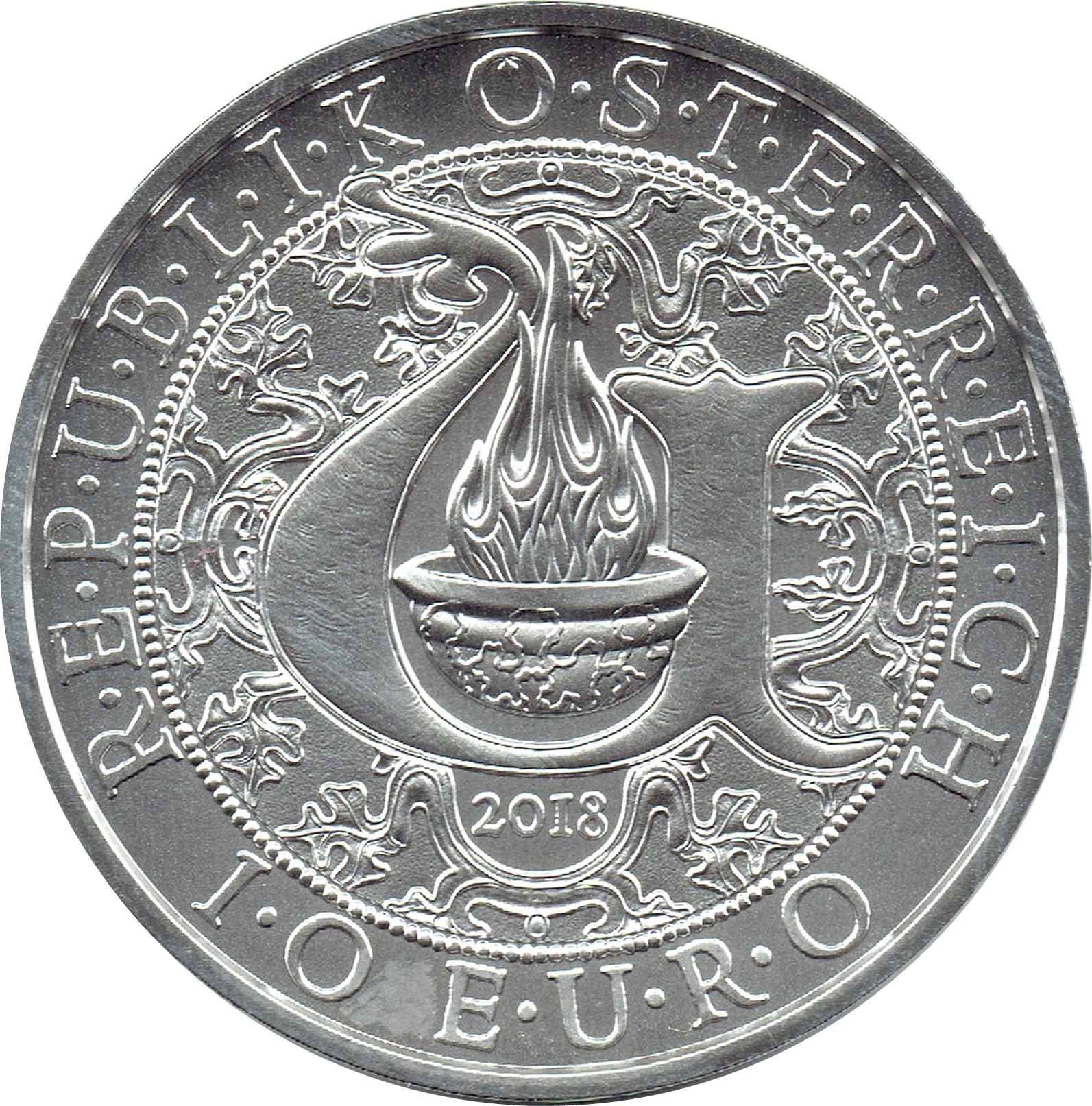 2018 10 Eu special uncirculated / BU MS