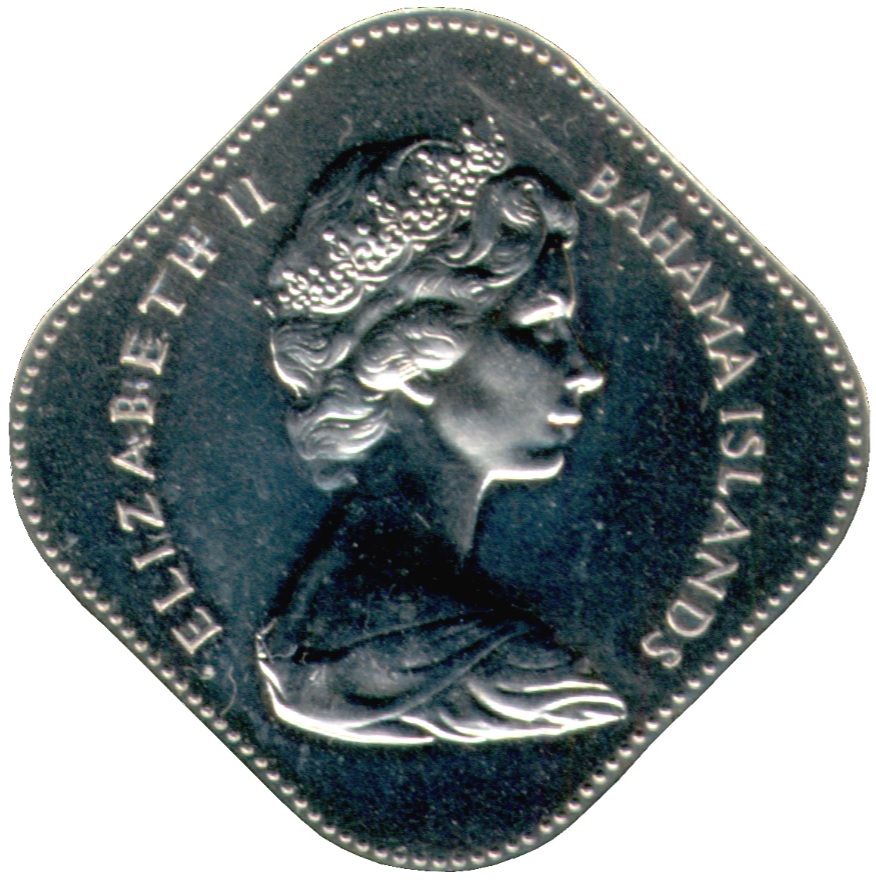 1966 15 Ce Minted in 1966-1969; London Mint MS