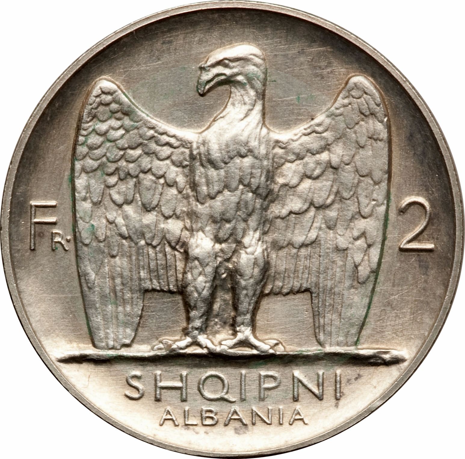1926 2 Fr Ar Mintage included in 1927 PR