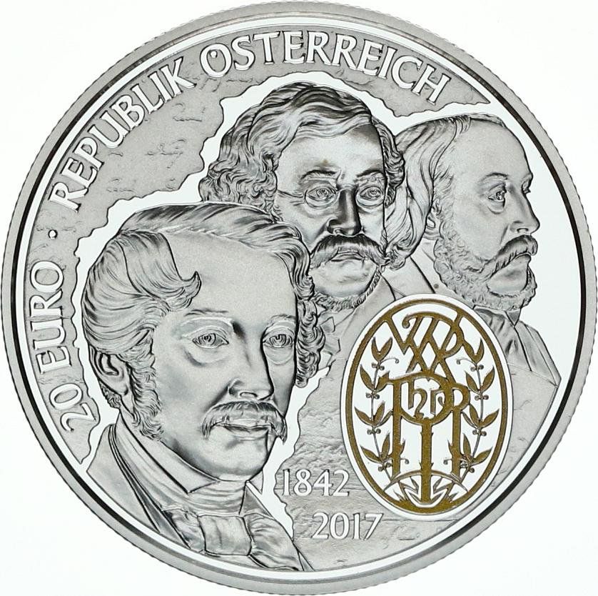 2017 20 Eu Proof in mint box PR