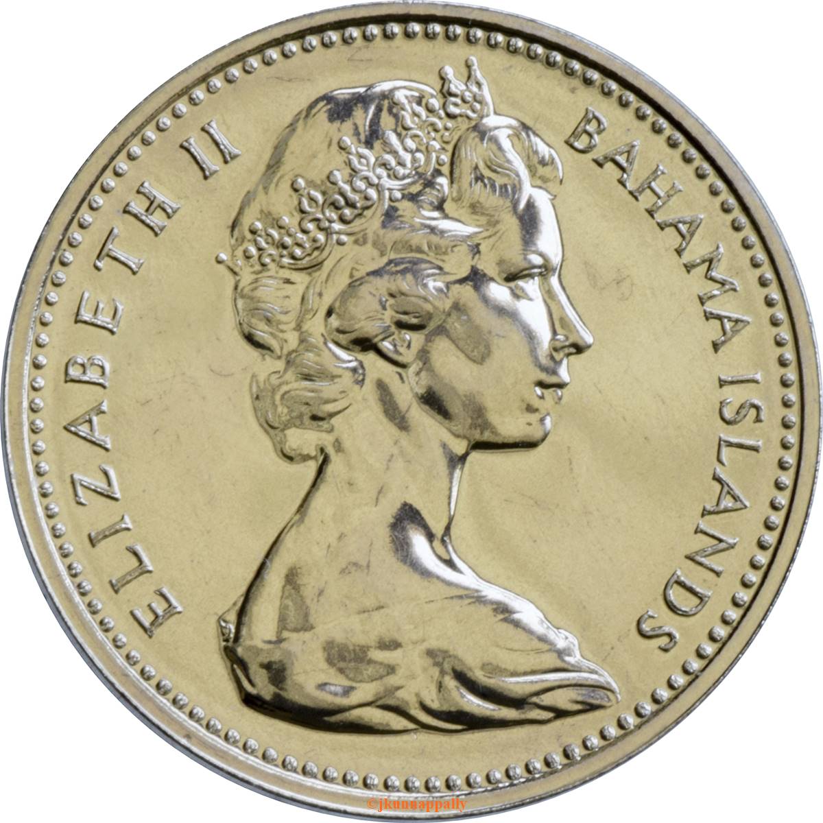 1966 5 Ce Minted in 1966-1968; London Mint MS
