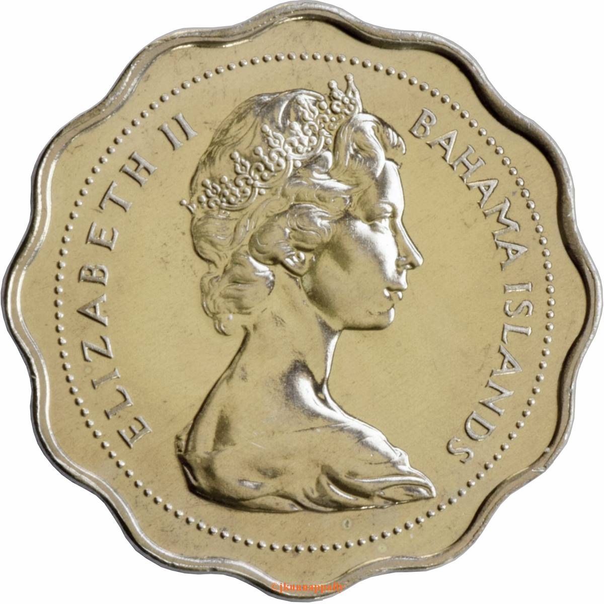 1966 10 Ce Minted in 1966-1968; London Mint MS