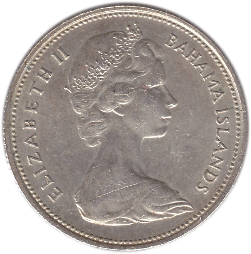 1966 50 Ce Minted in 1966-1967; London Mint MS