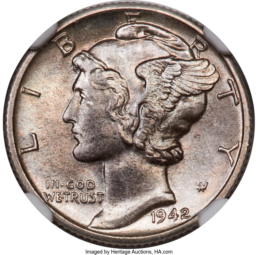 1942/1-D 10c Overdate, FS-101 MS FB thumbnail 15